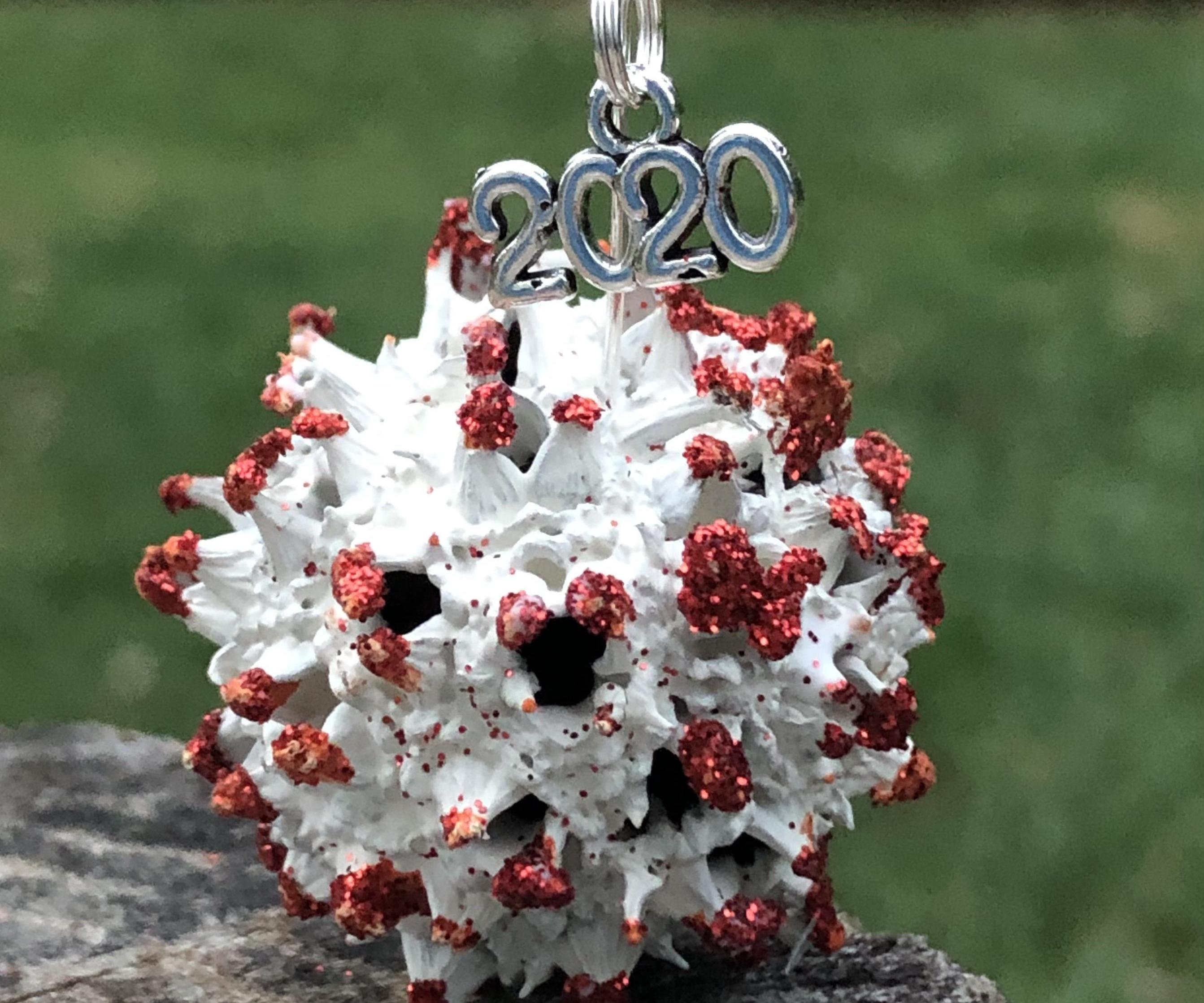 2020 Coronavirus Tree Ornament
