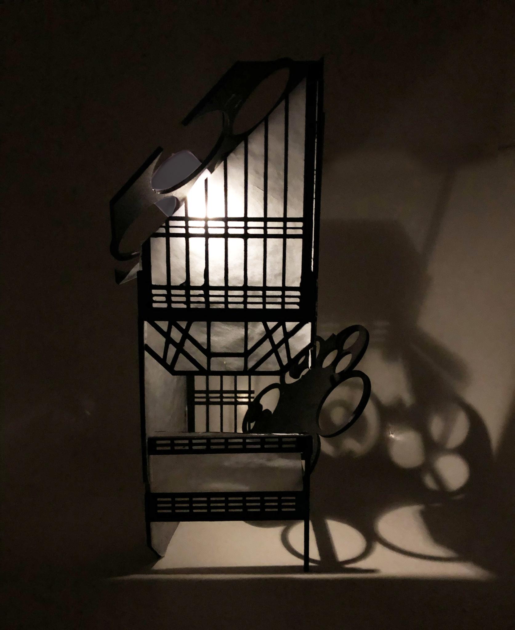 Lasercut Lamp