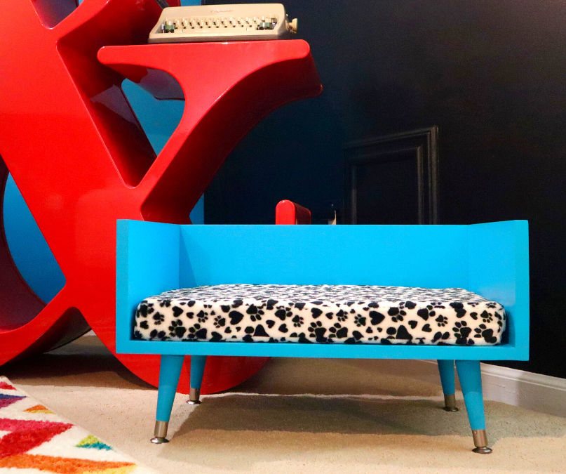 MCM Dog Bed With Washable Mattress!