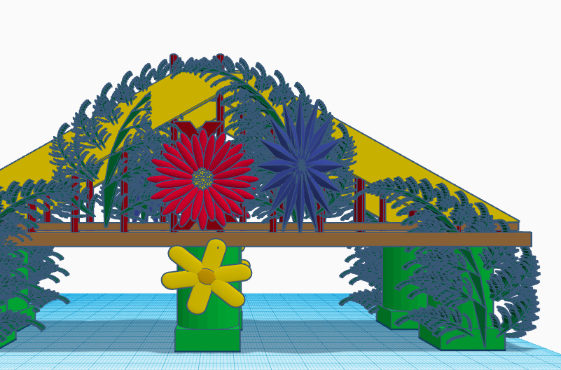 Eco Friendly Flower Bridge