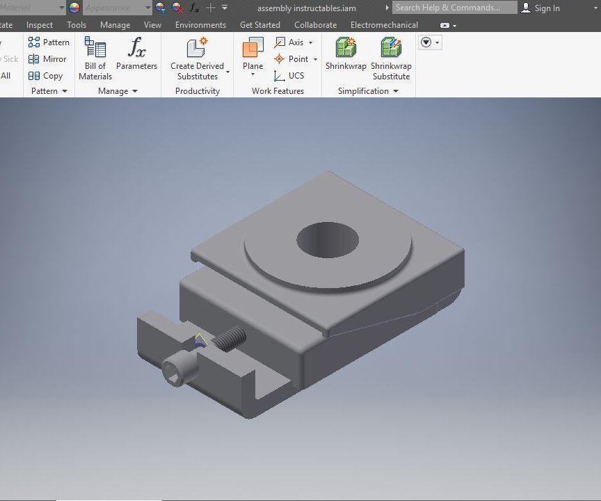 Assembly Proccess for Leveling Block