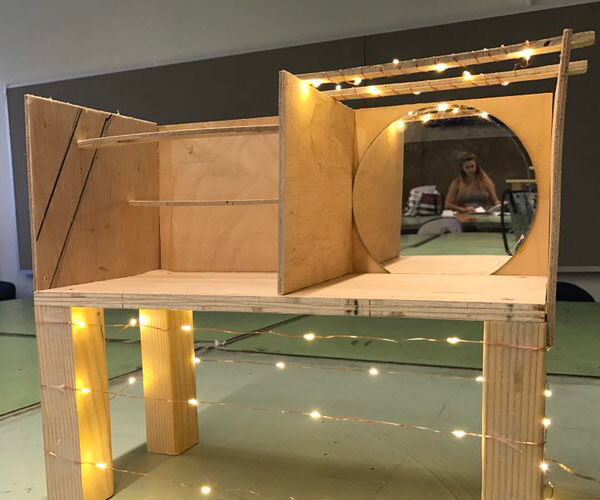 Recycled Makeup Desk 