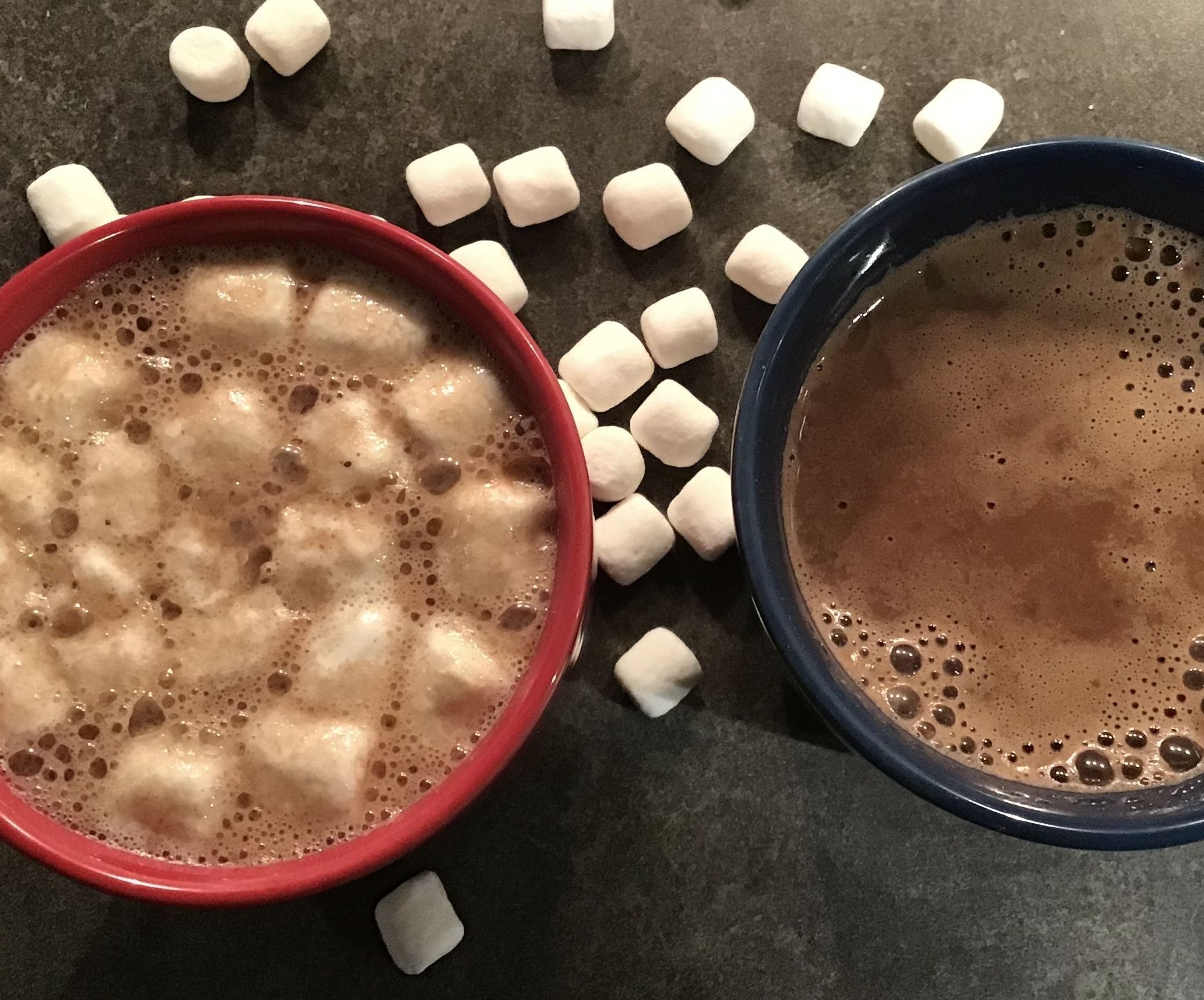 Not Too Sweet Hot Chocolate 