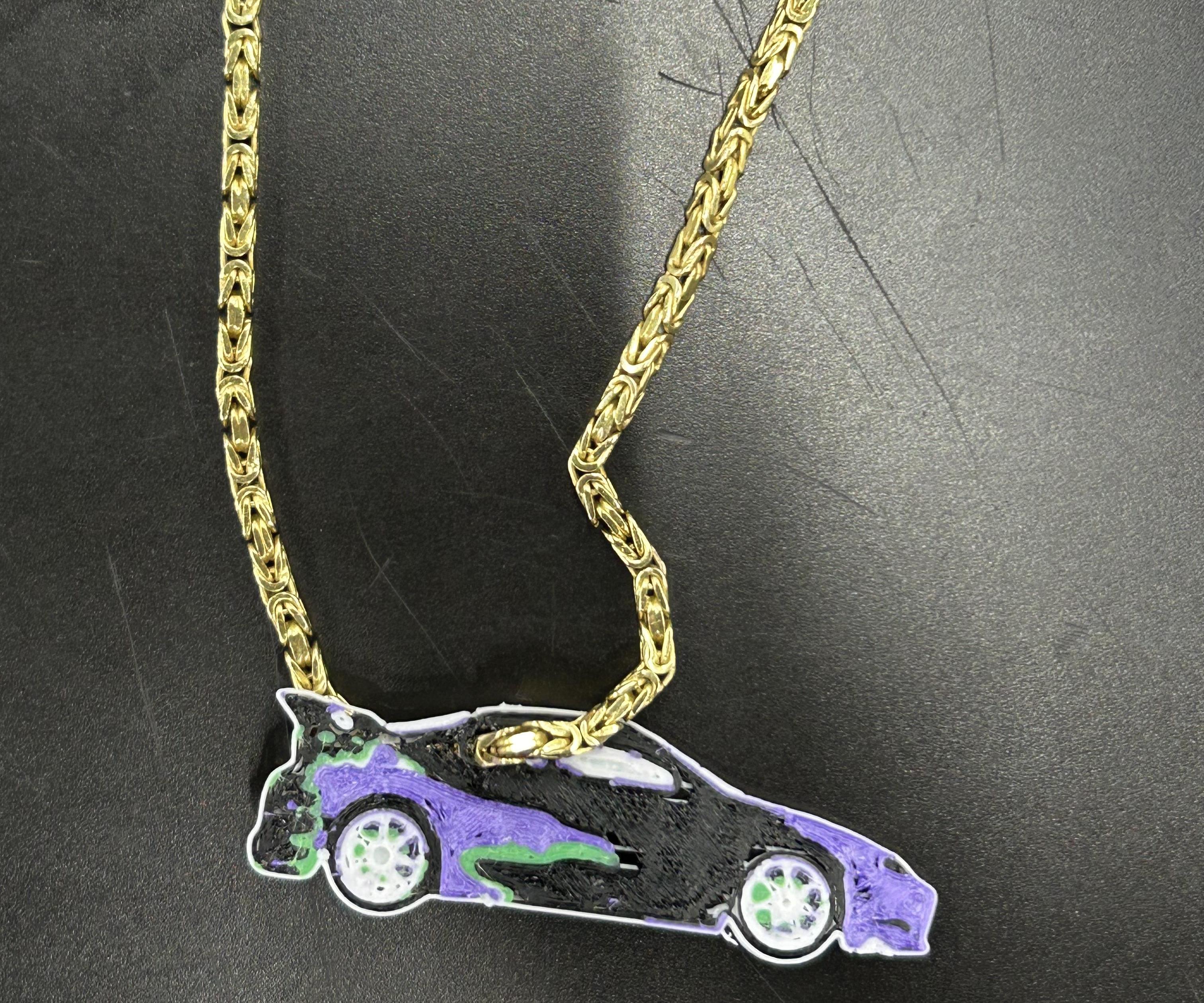 Custumizable 3D Printed Pendant