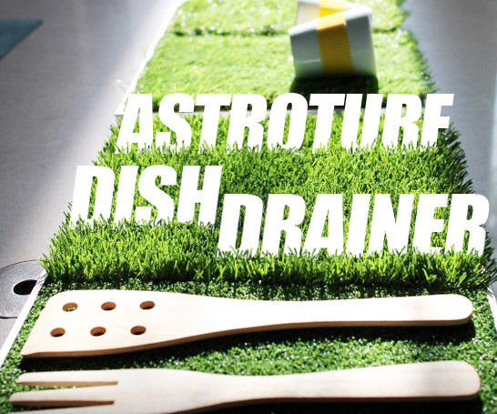 Astroturf Dish Drainer