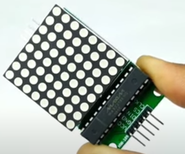 Arduino LED 8X8 DOT Matrix Display With MAX7219