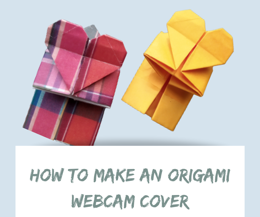 Origami Webcam Cover
