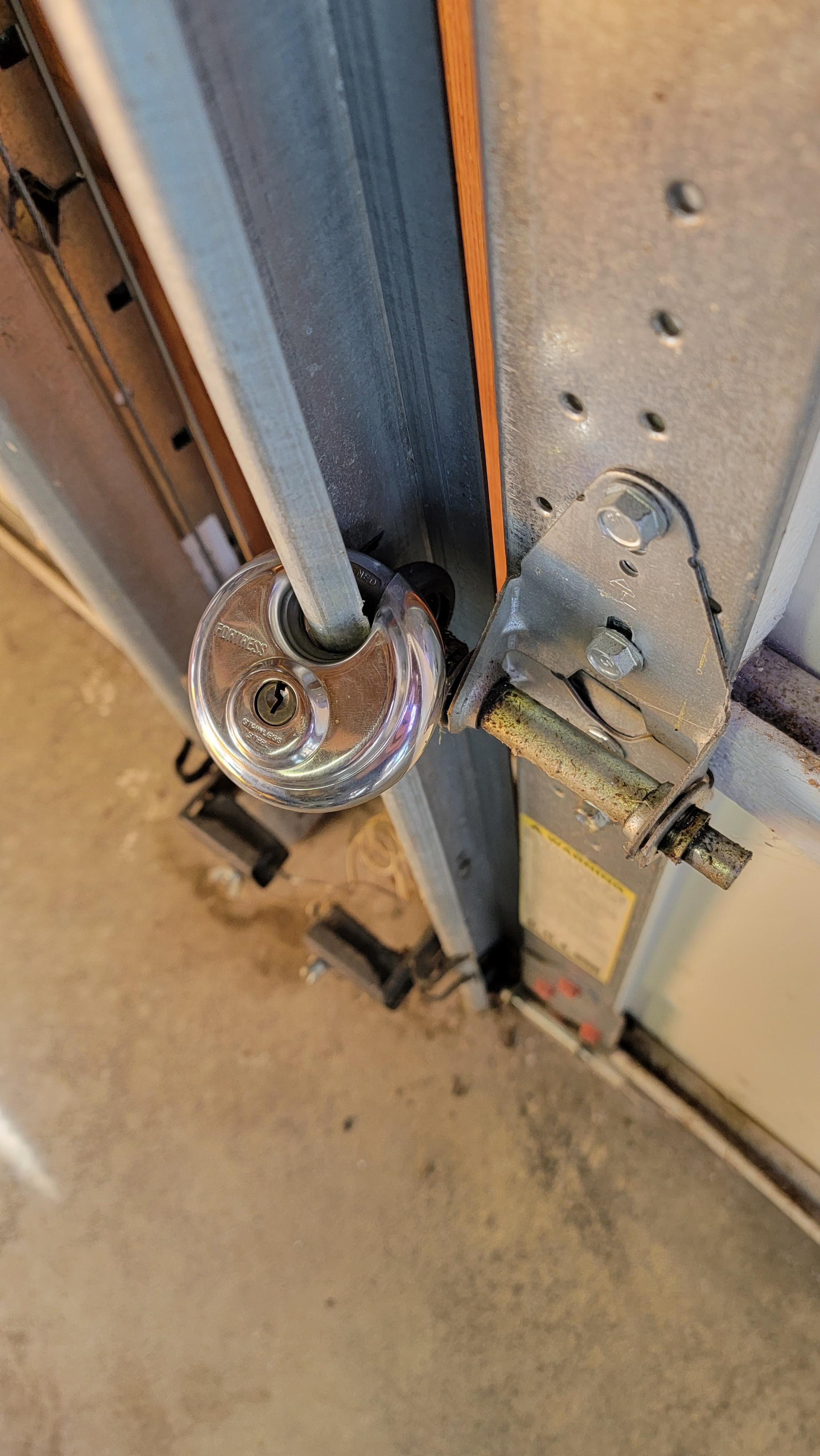 Garage Door Lock