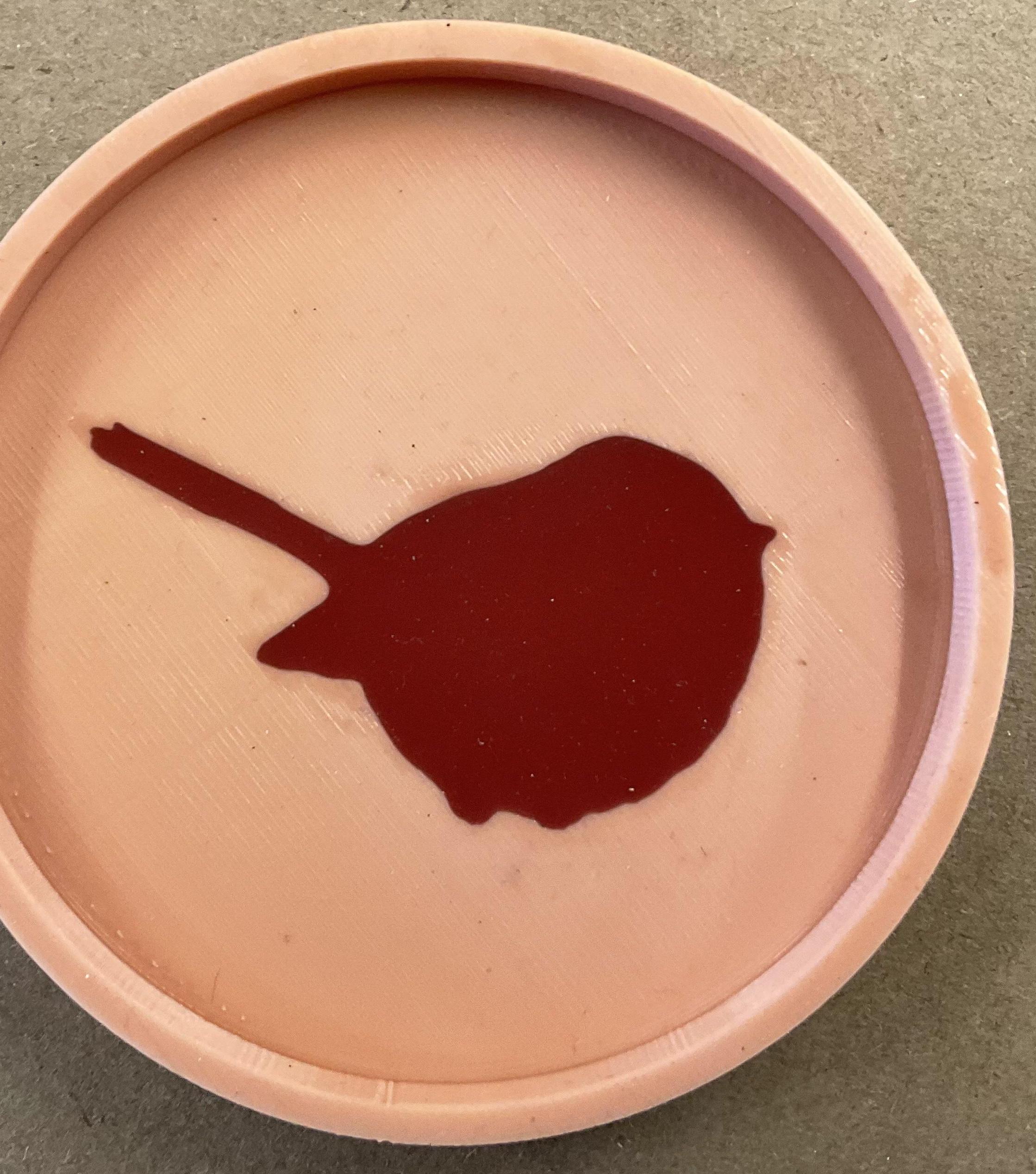 Two-Tone Silicone Coaster