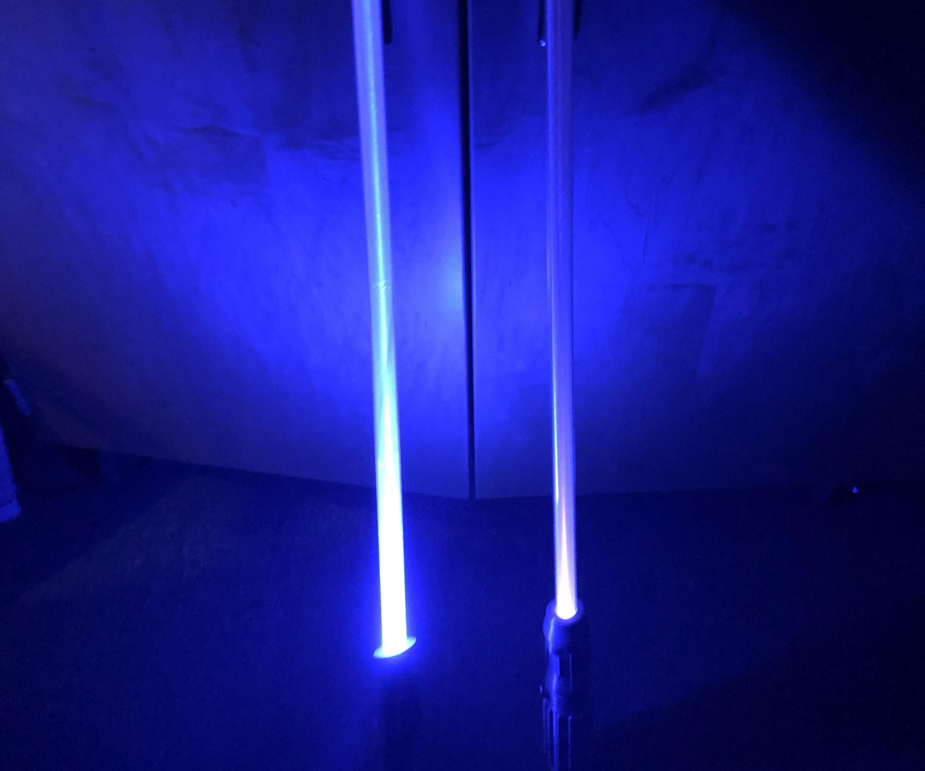 3D Printed Flashlight Lightsabers