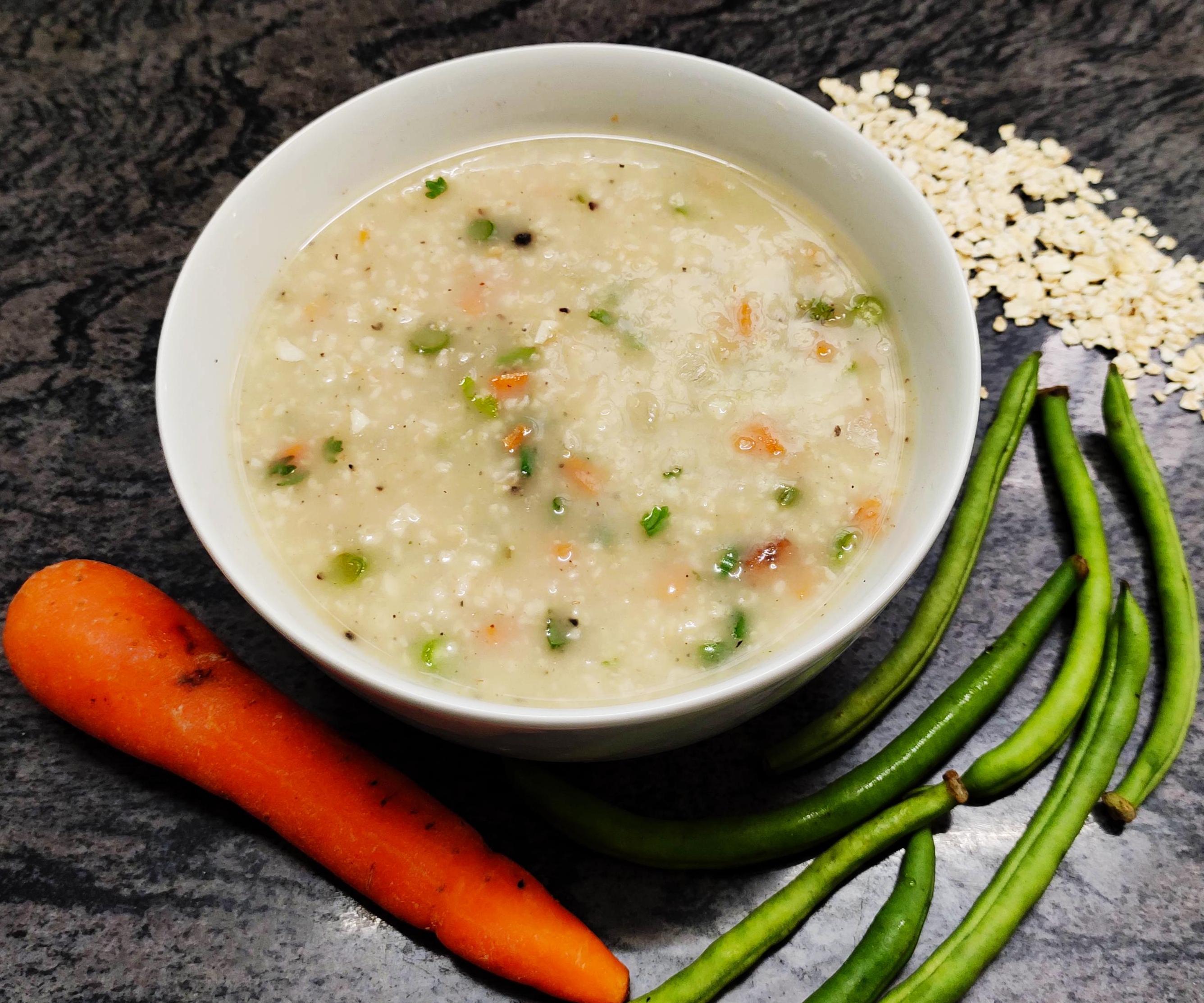 Oats Vegetable Soup