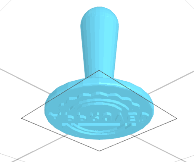 HOW TO CREATE a 3D CUSTOM STAMP USING 3D MODELLING SOFTWARE