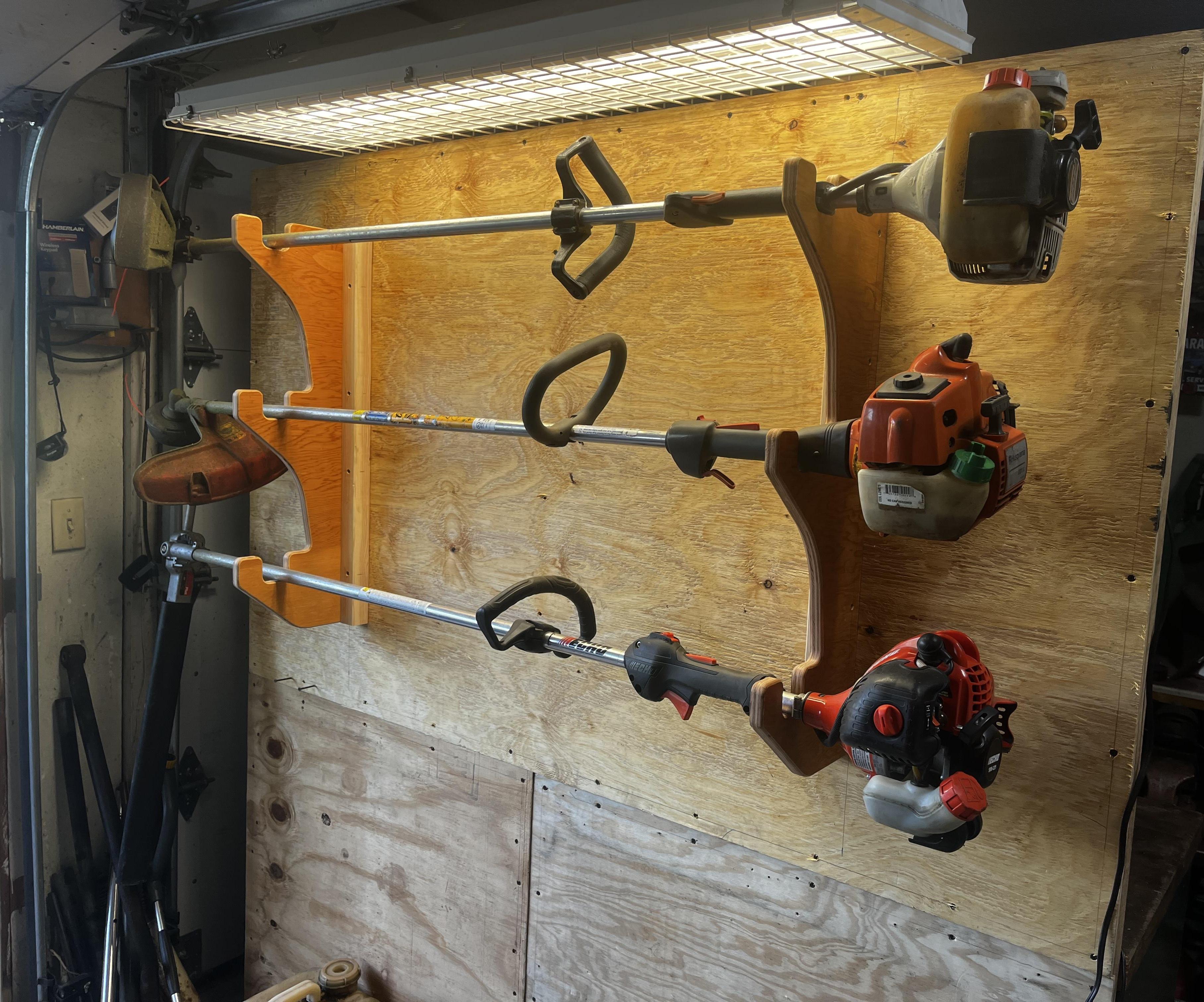 DIY CNC String Trimmer Rack