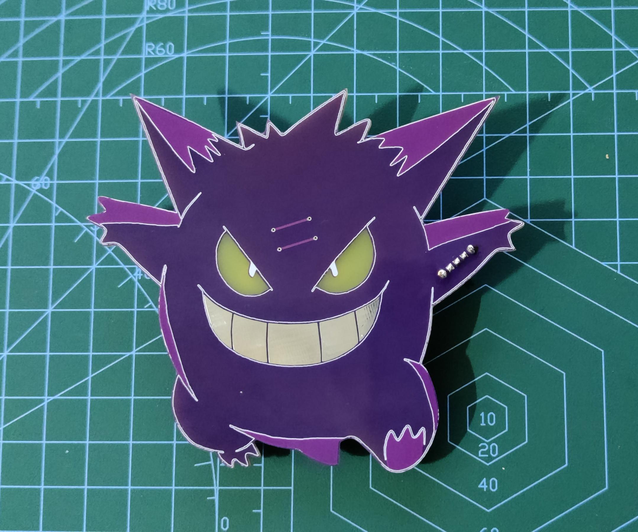 Gengar PCB Art