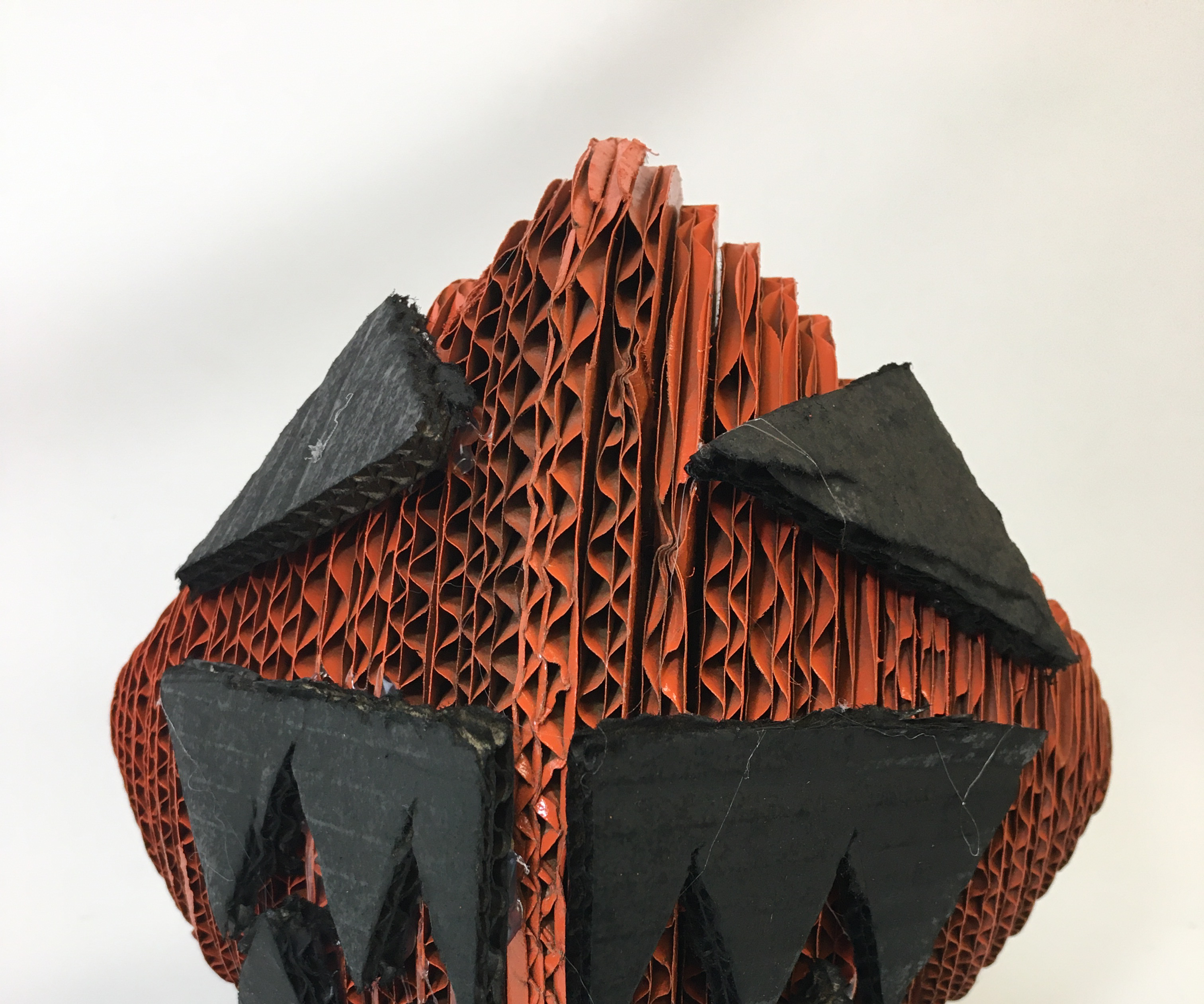 Halloween Cardboard Jack O' Lantern