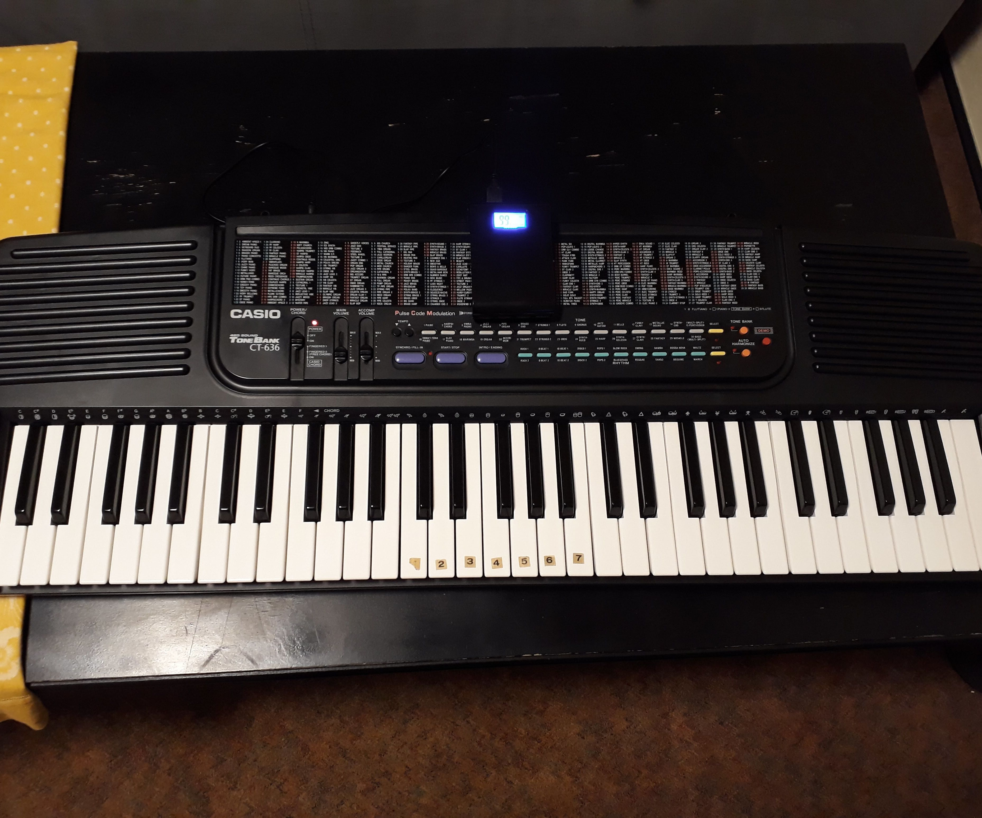 Make CASIO Keyboard Work on Power Bank