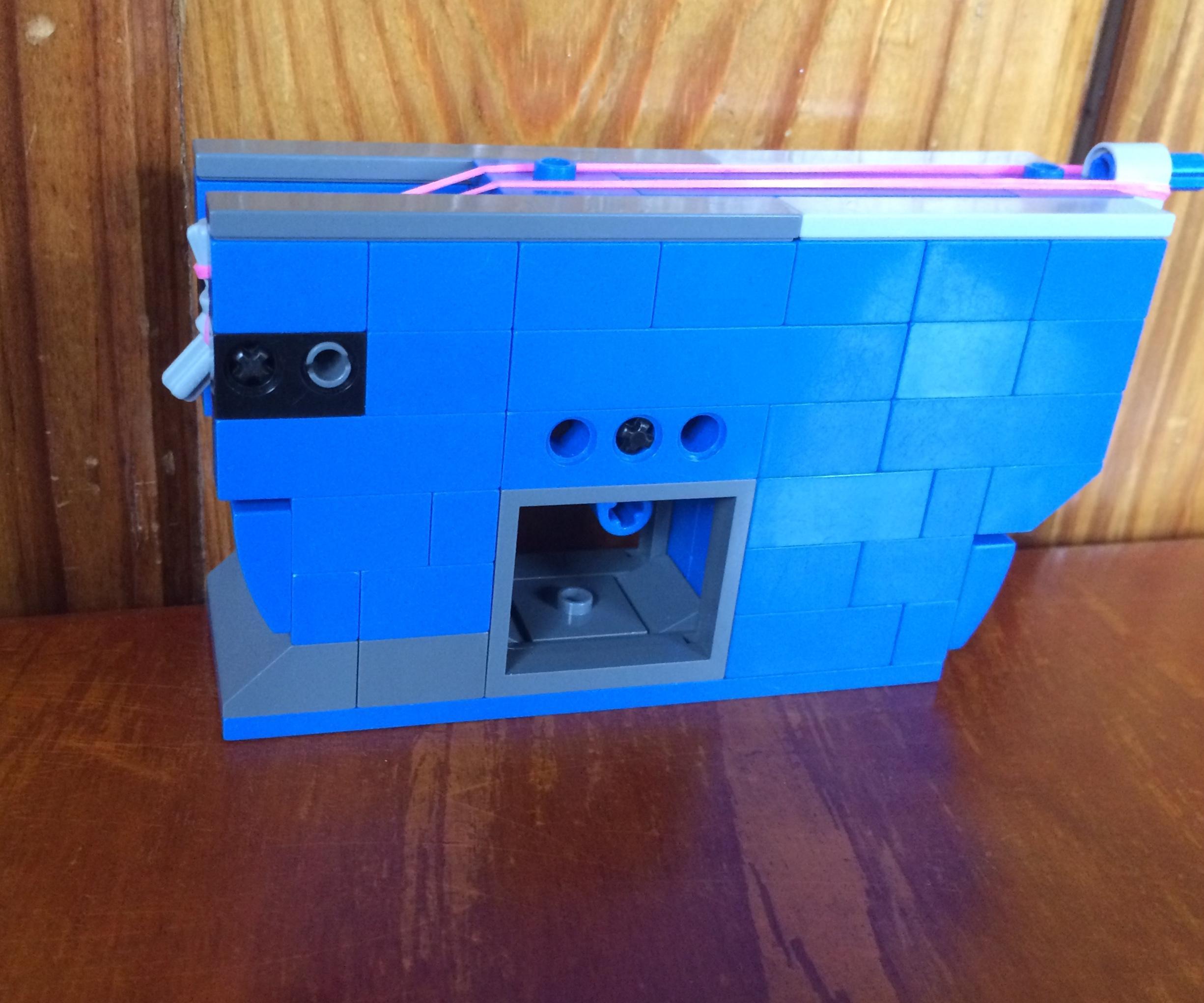 Easy LEGO Rubber Band Gun