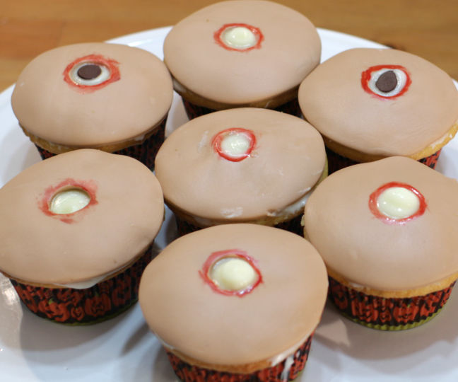 Pimple and Blackhead Popping Cupcakes