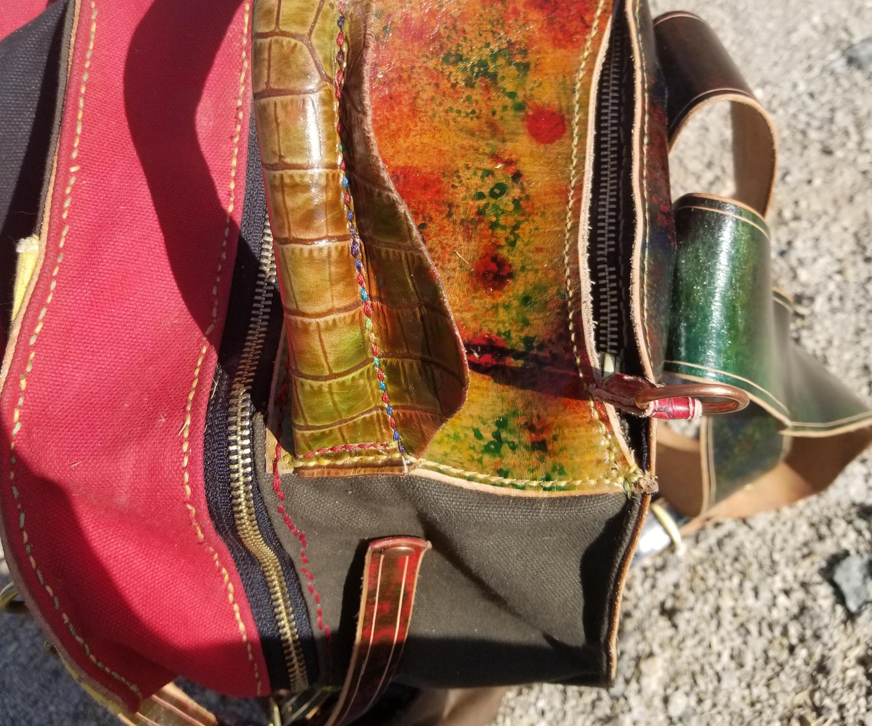 The Wanderer-  HandMade Leather Backpack 