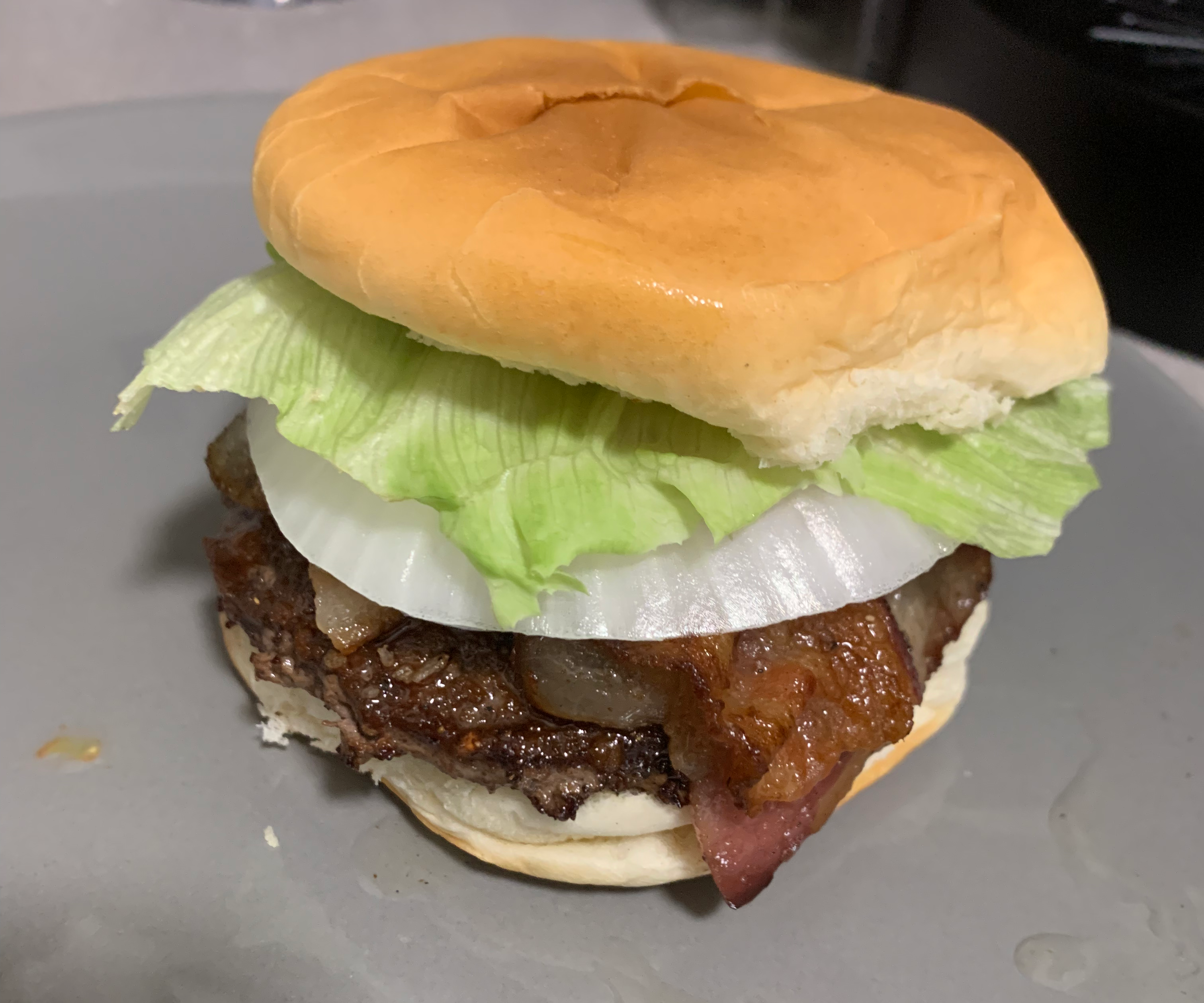 Cooking a Burger, the Easy Way