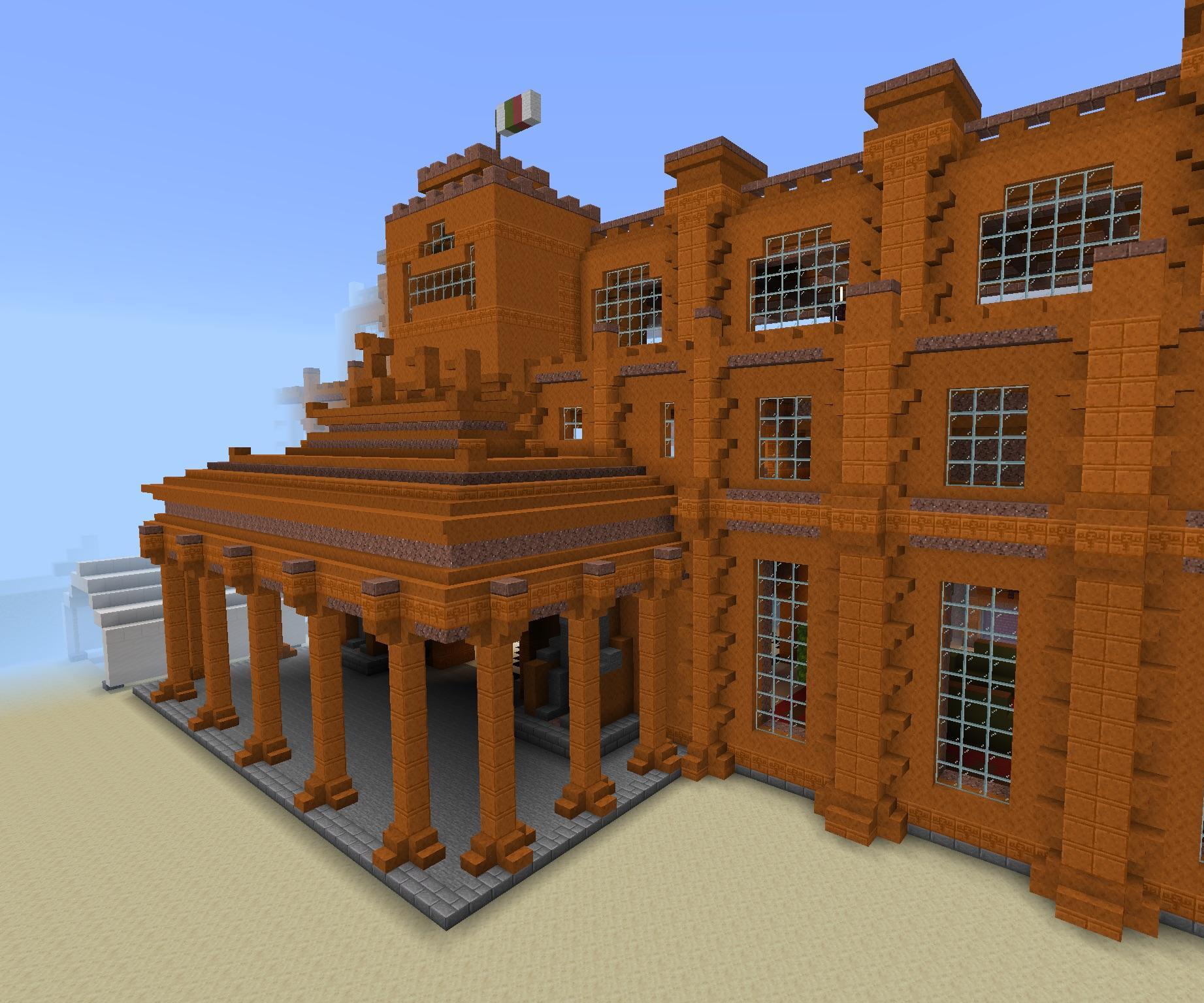 Minecraft - Sandstone Manor