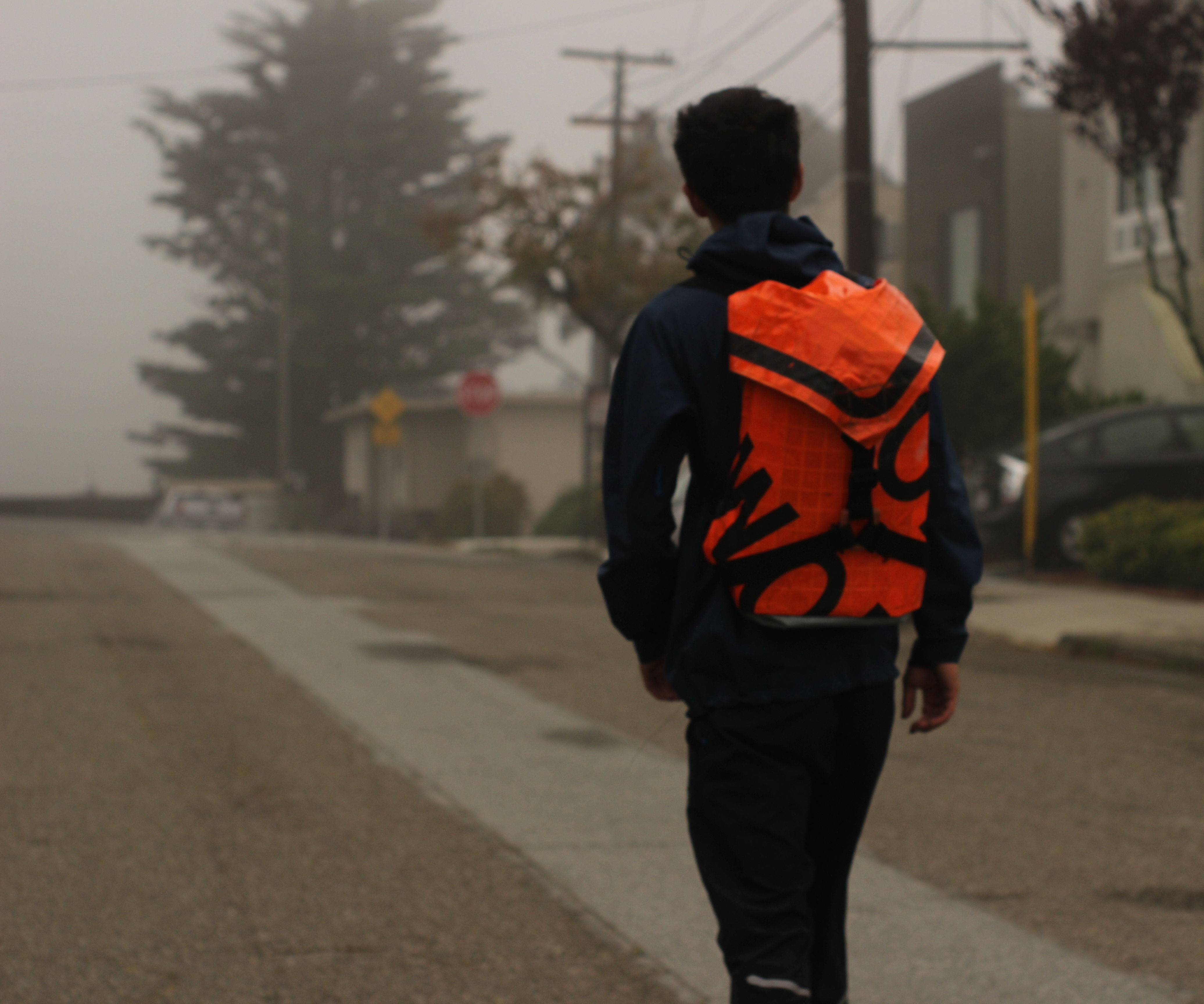Road Work Sign Backpack