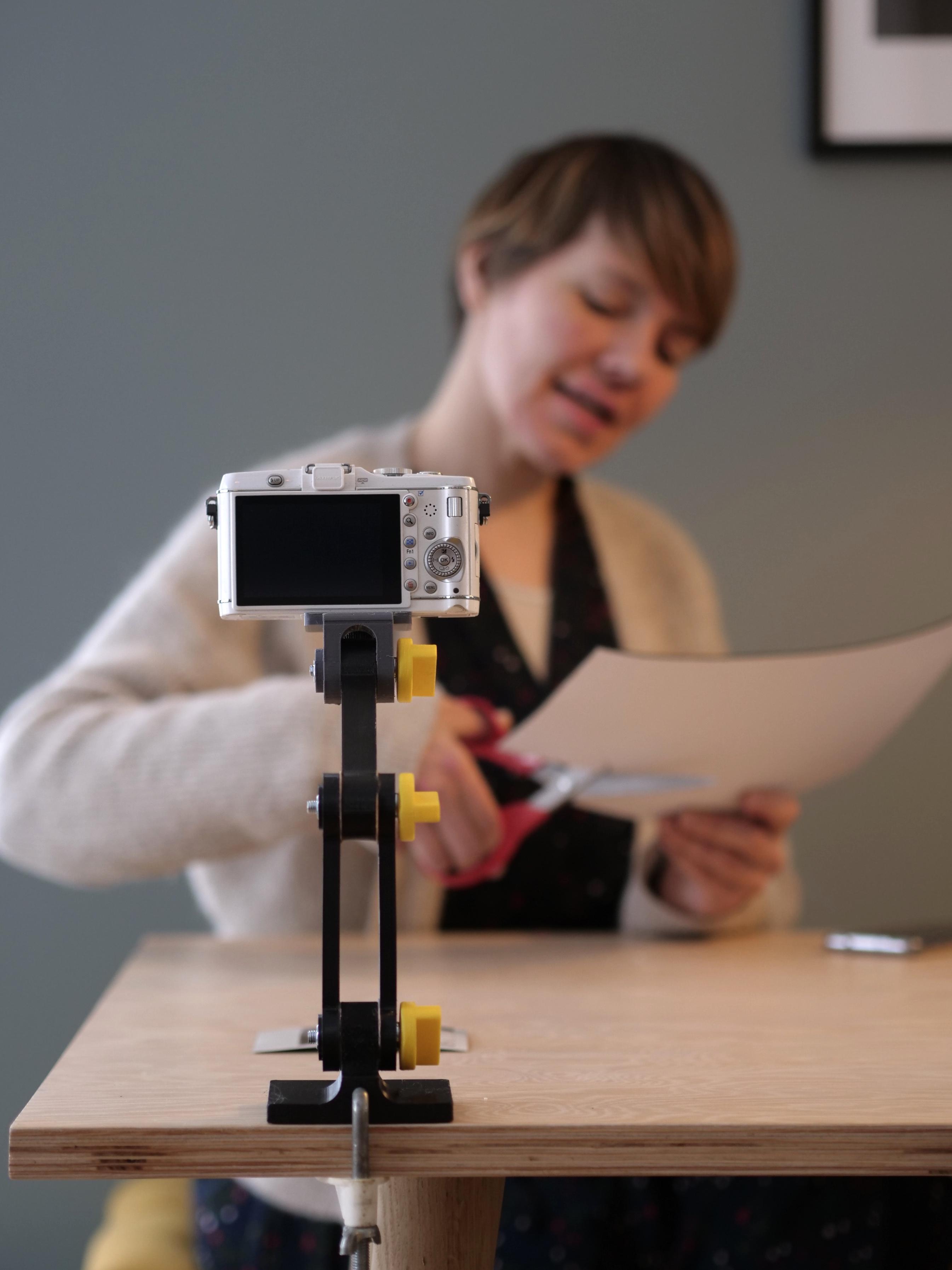 3d-printed, Modular Camera Stand for Photo and Video