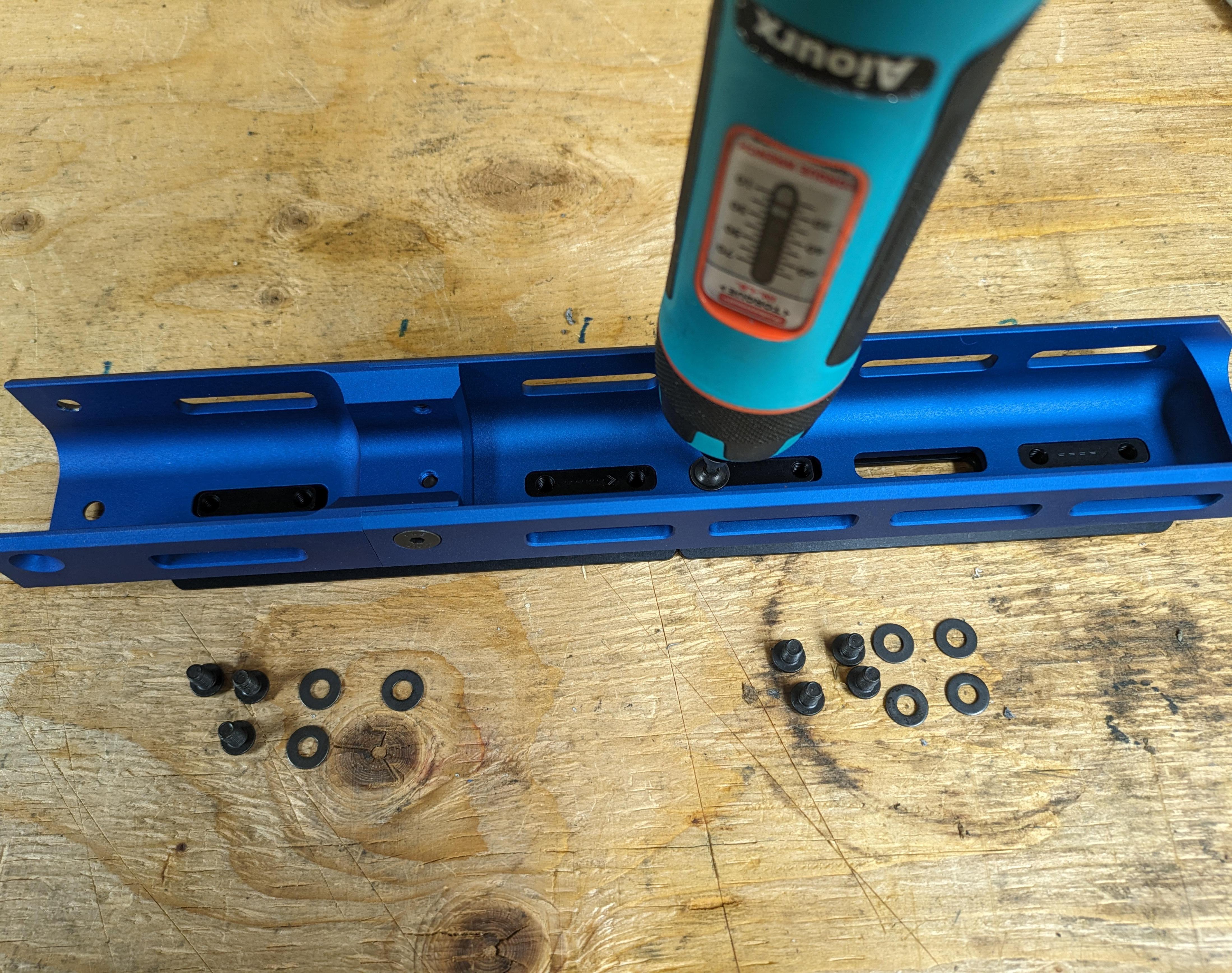 Spectre 10/22 Chassis Arca Rail Install