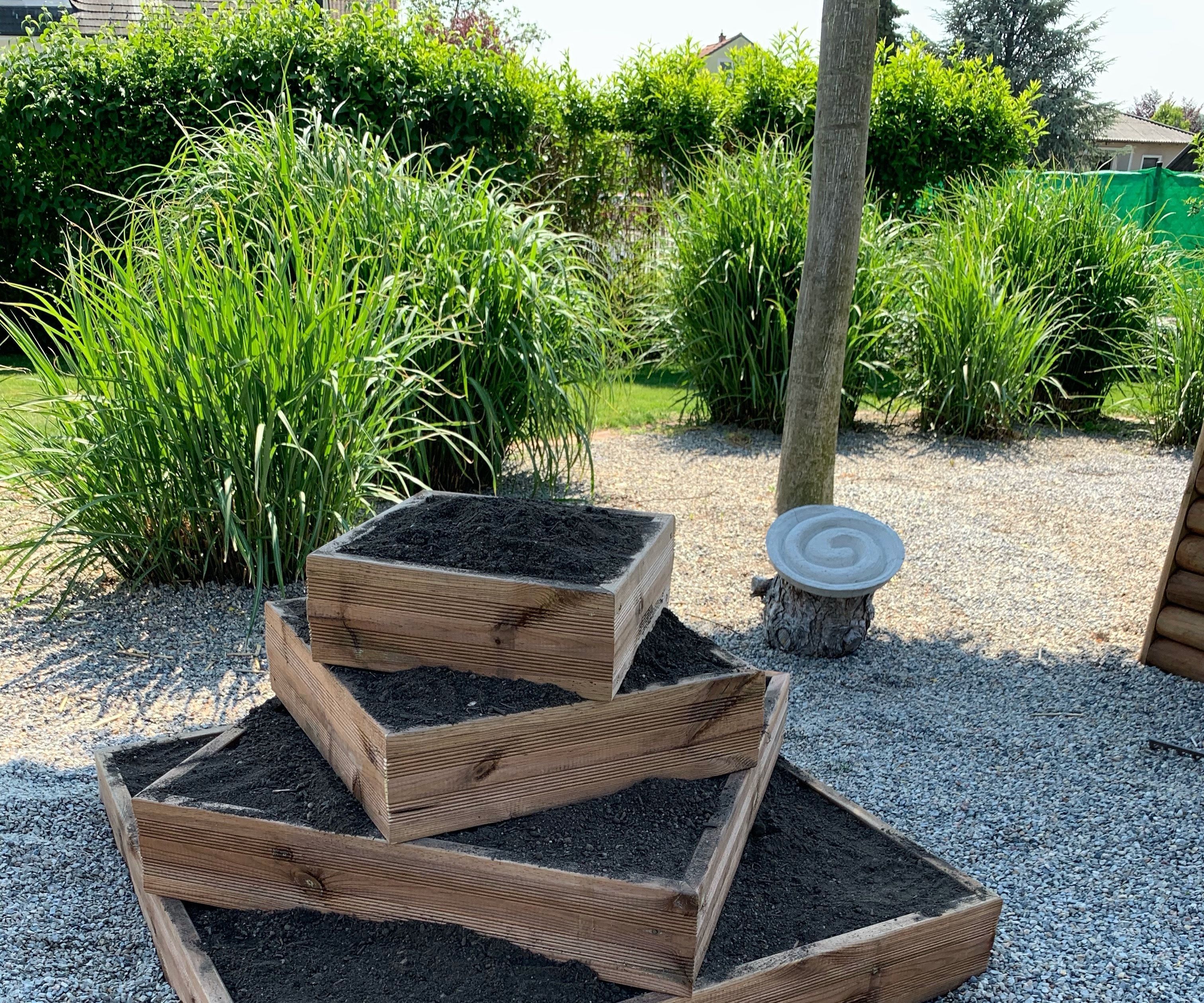 Step-by-step Potato Pyramide