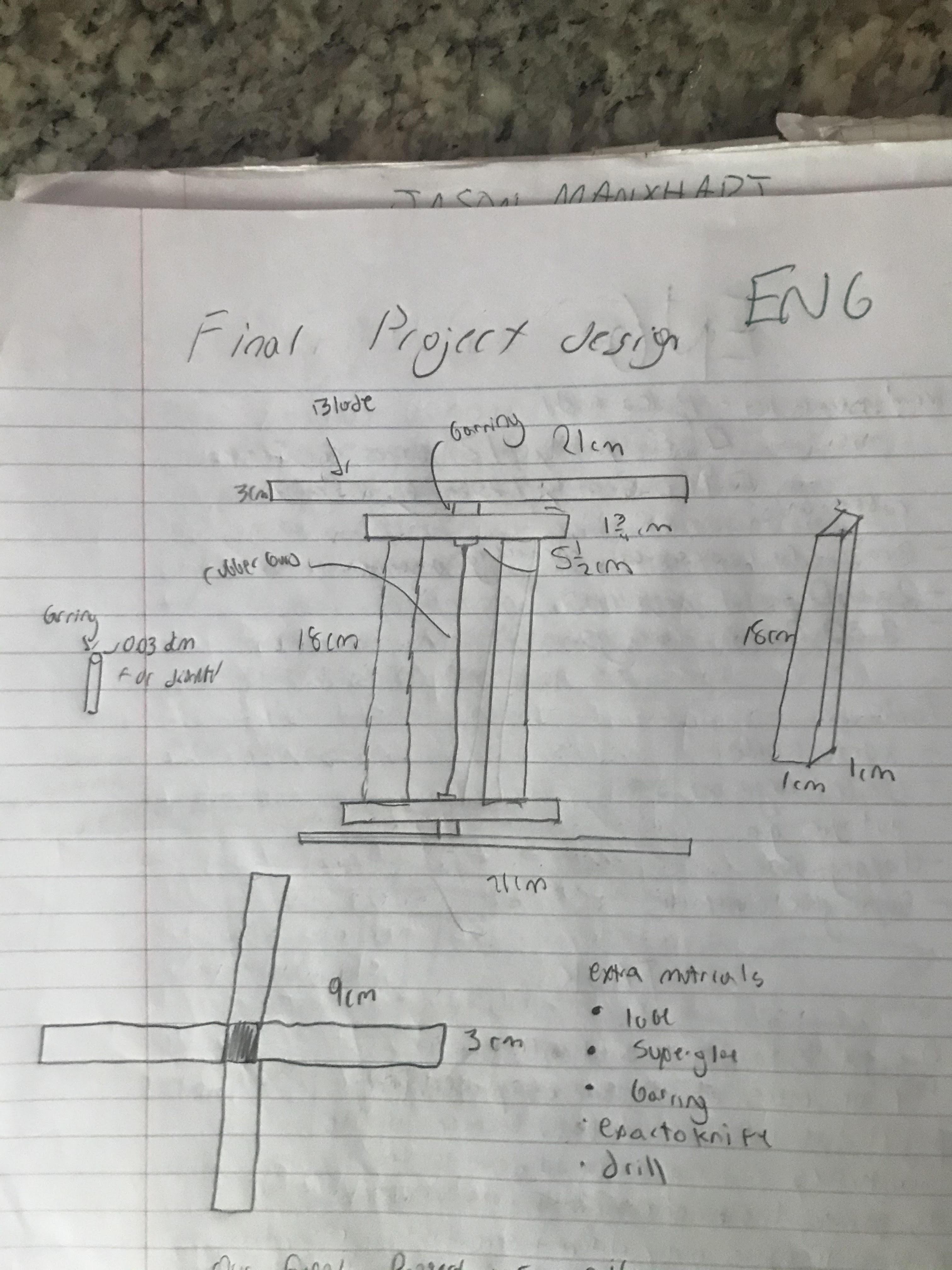 Rubberband Helicopter Challenge