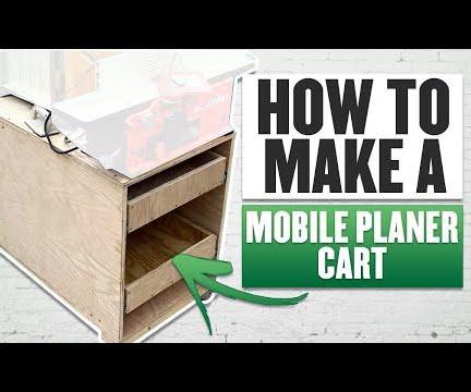 Mobile Milling Cart | Jointer & Planer Station