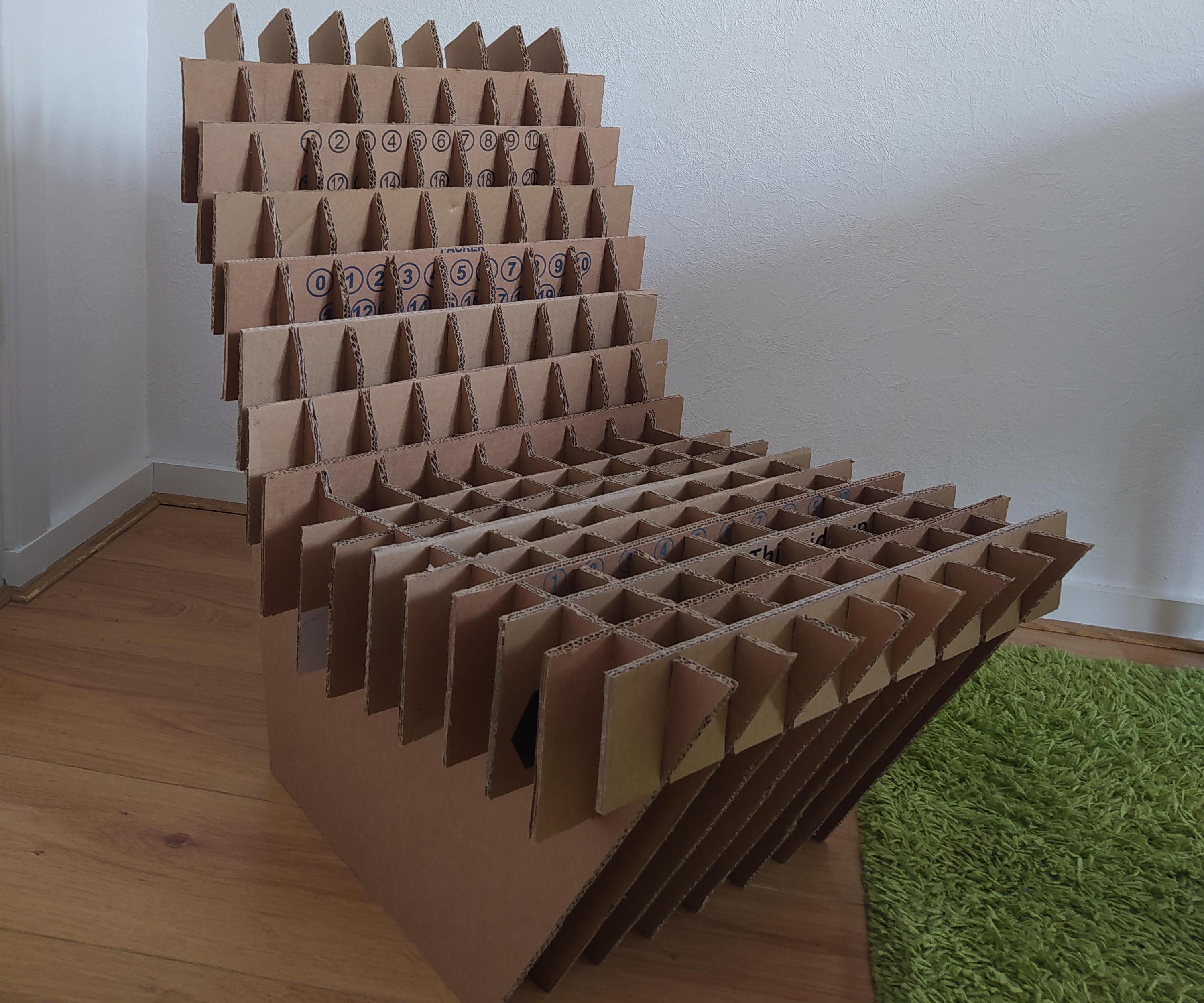 Cardboard Chair DIY