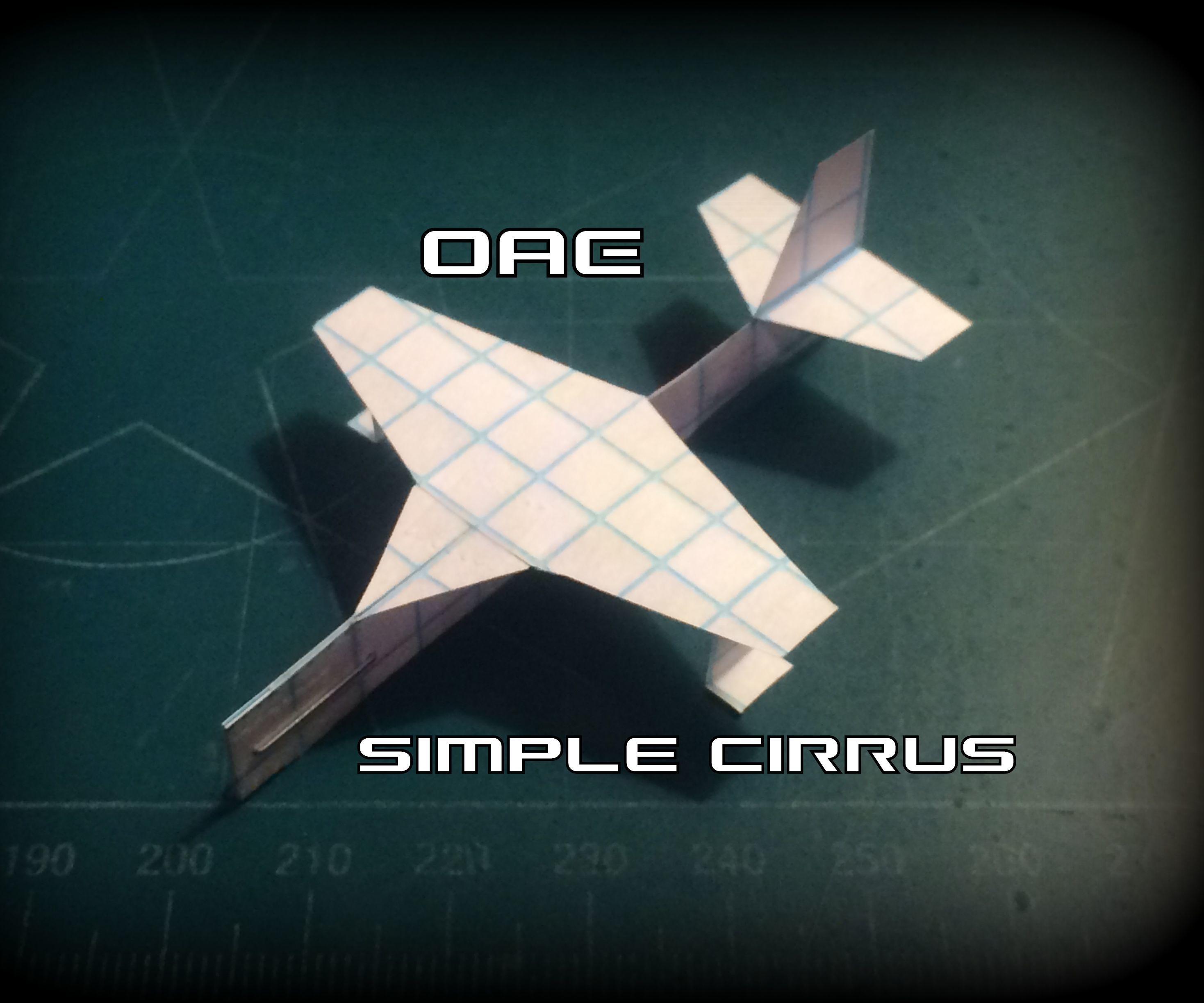 How To Make The Simple Cirrus Paper Airplane