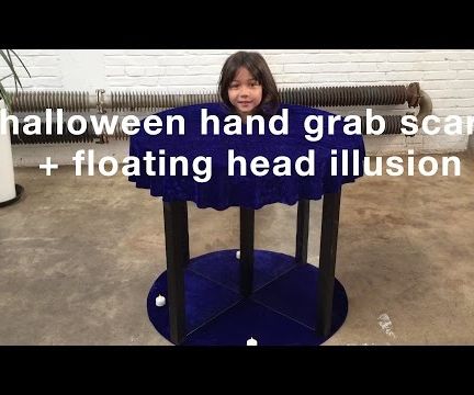 Halloween Hand Grab Scare / Floating Head Illusion