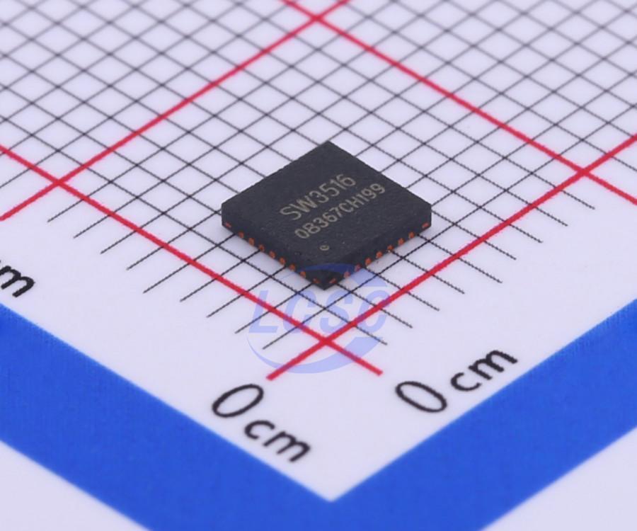 SW3516, SW3518 Datasheet, Register Map and Schematic