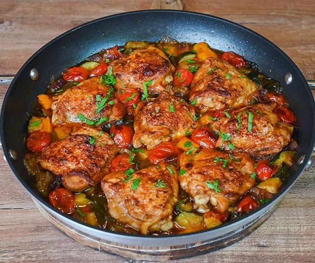 Braised Chicken Thighs