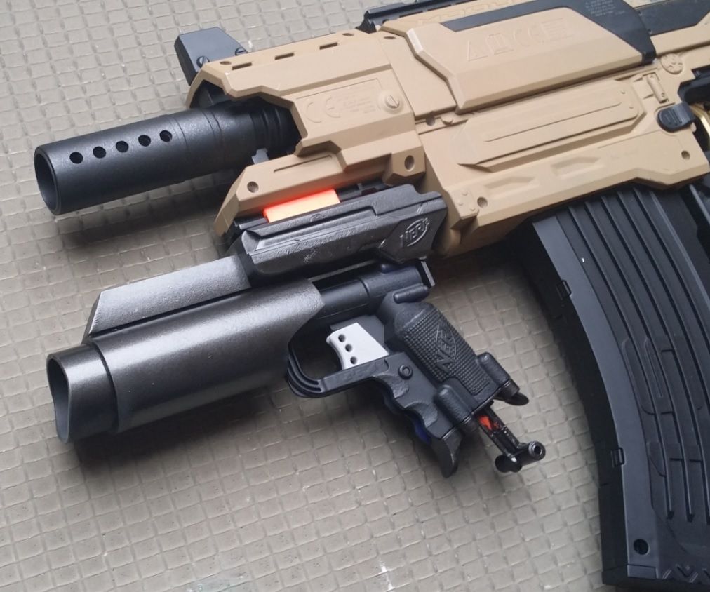Nerf Grenade Launcher Attachment DIY