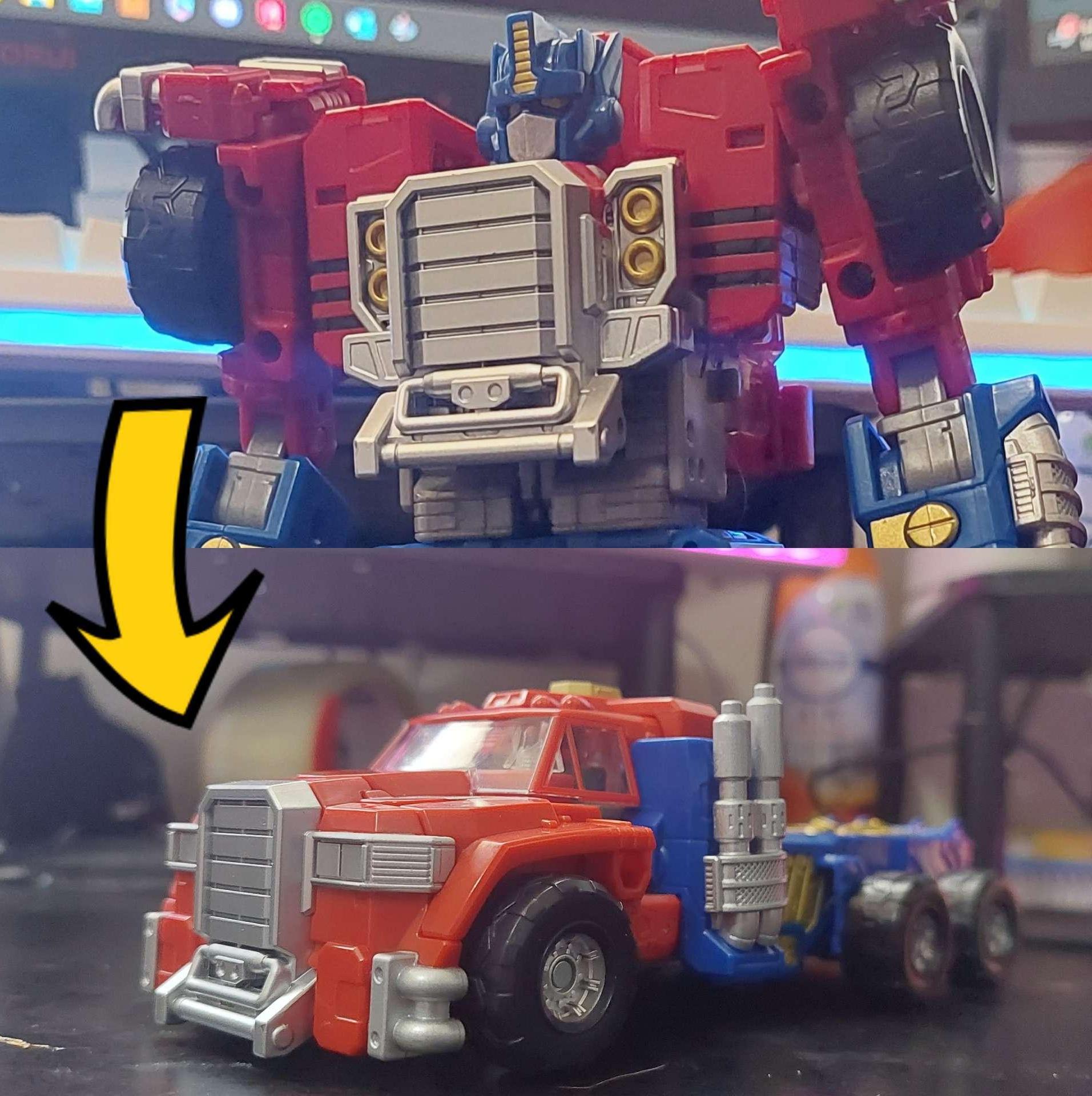 How to Convert Legacy Armada Optimus Prime From Core Robot to Truck and Back