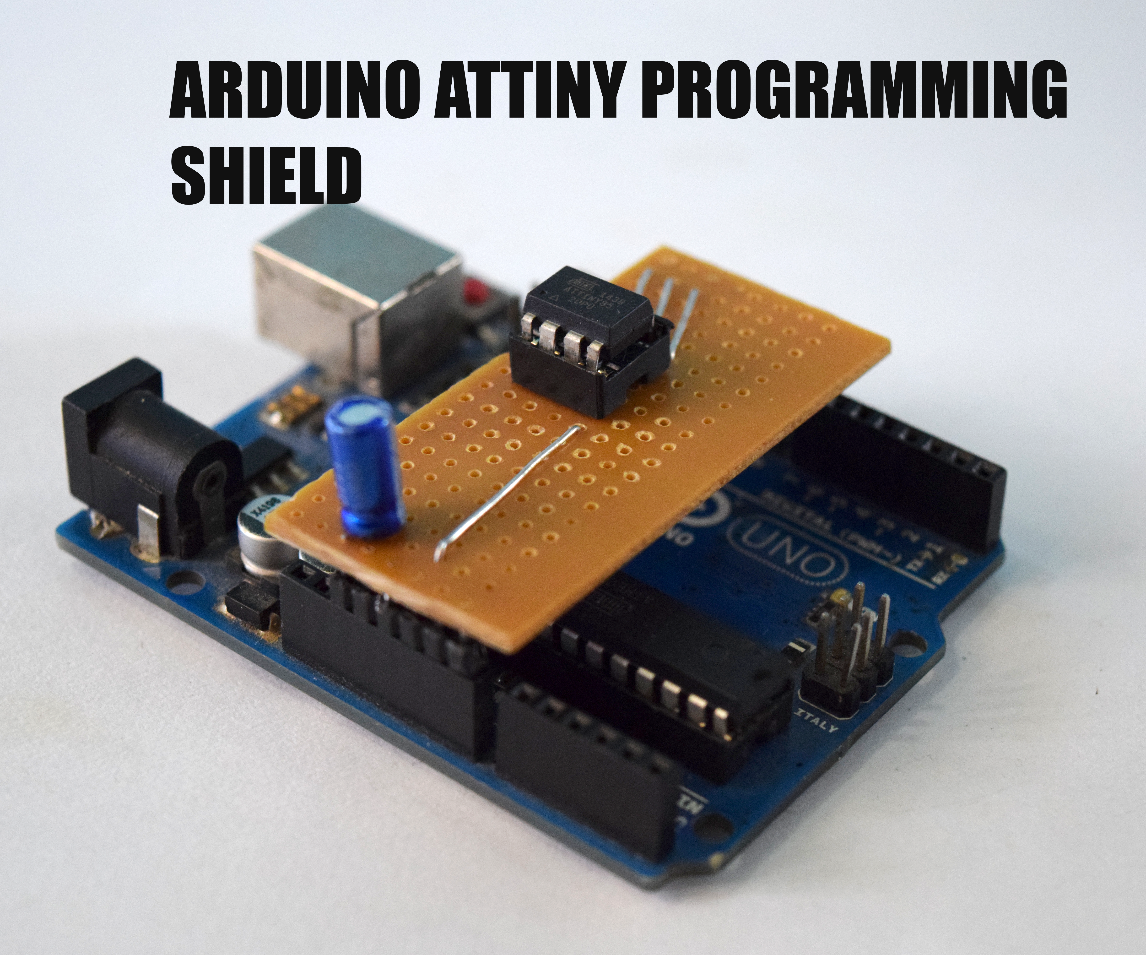 Arduino Attiny Programming Shield
