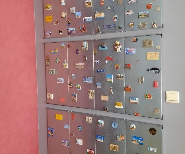 IKEA Hack Hyllis Rack to Magnet Board