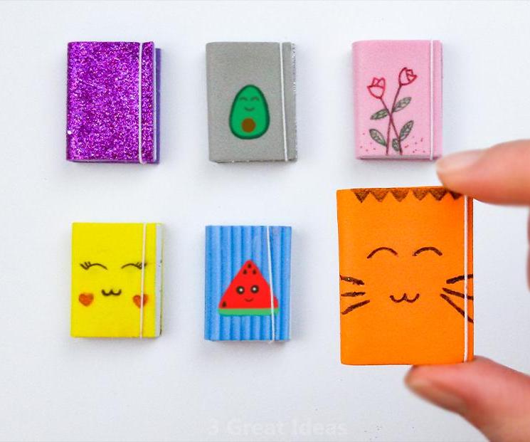 Kawaii Mini Notebook Diy