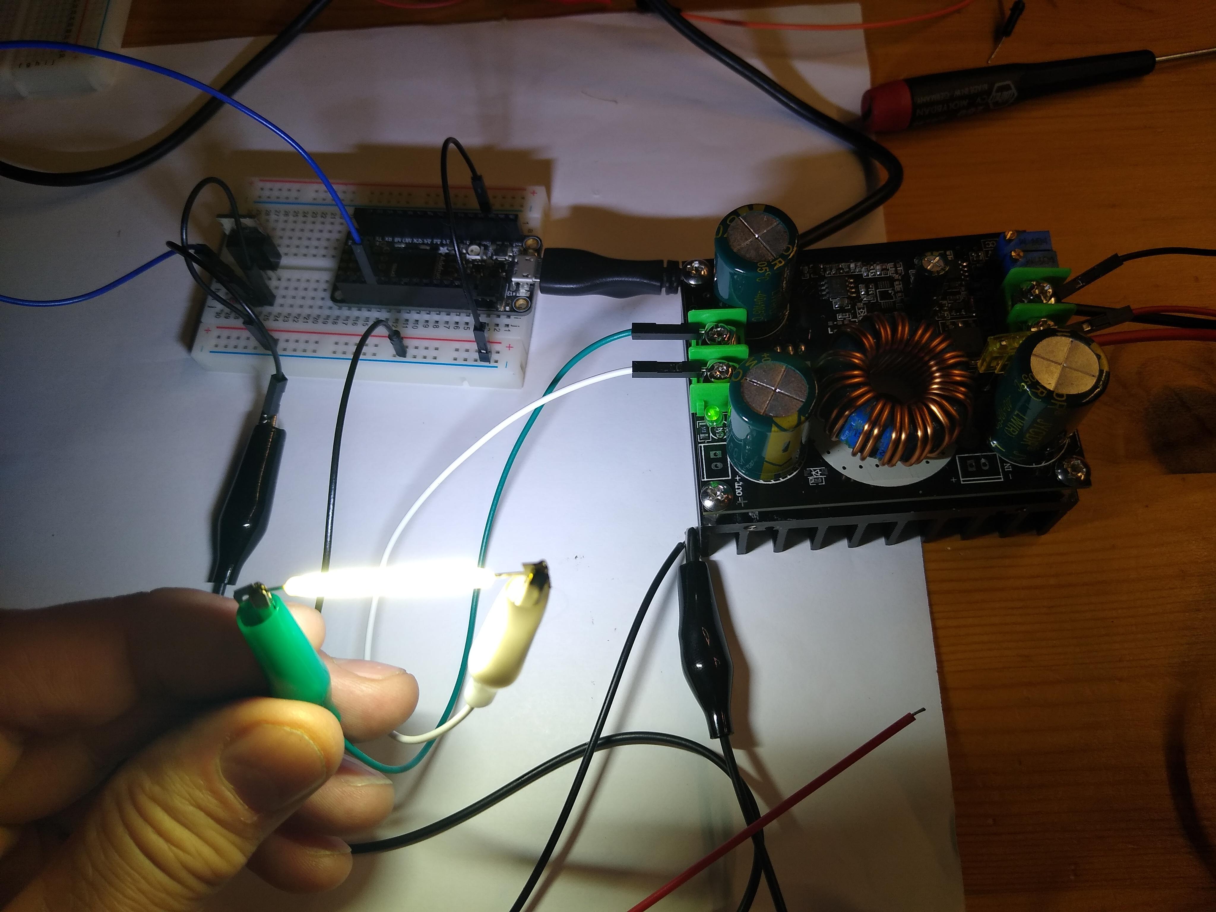 Controlling an LED Filament With a Microcontroller