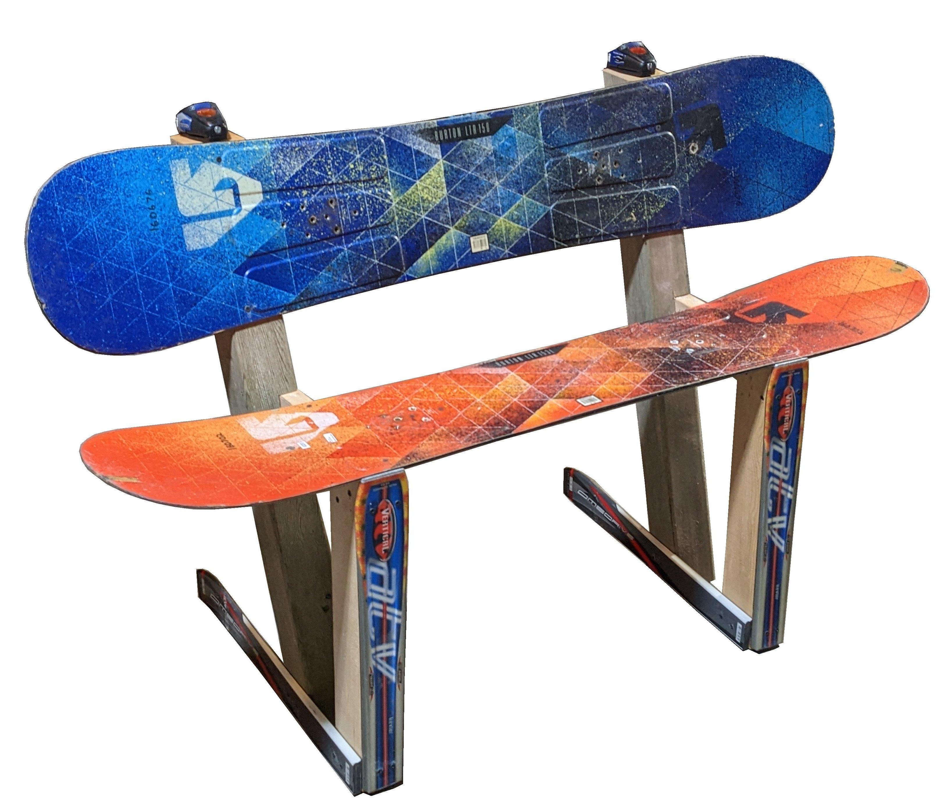 Snowboard Bench