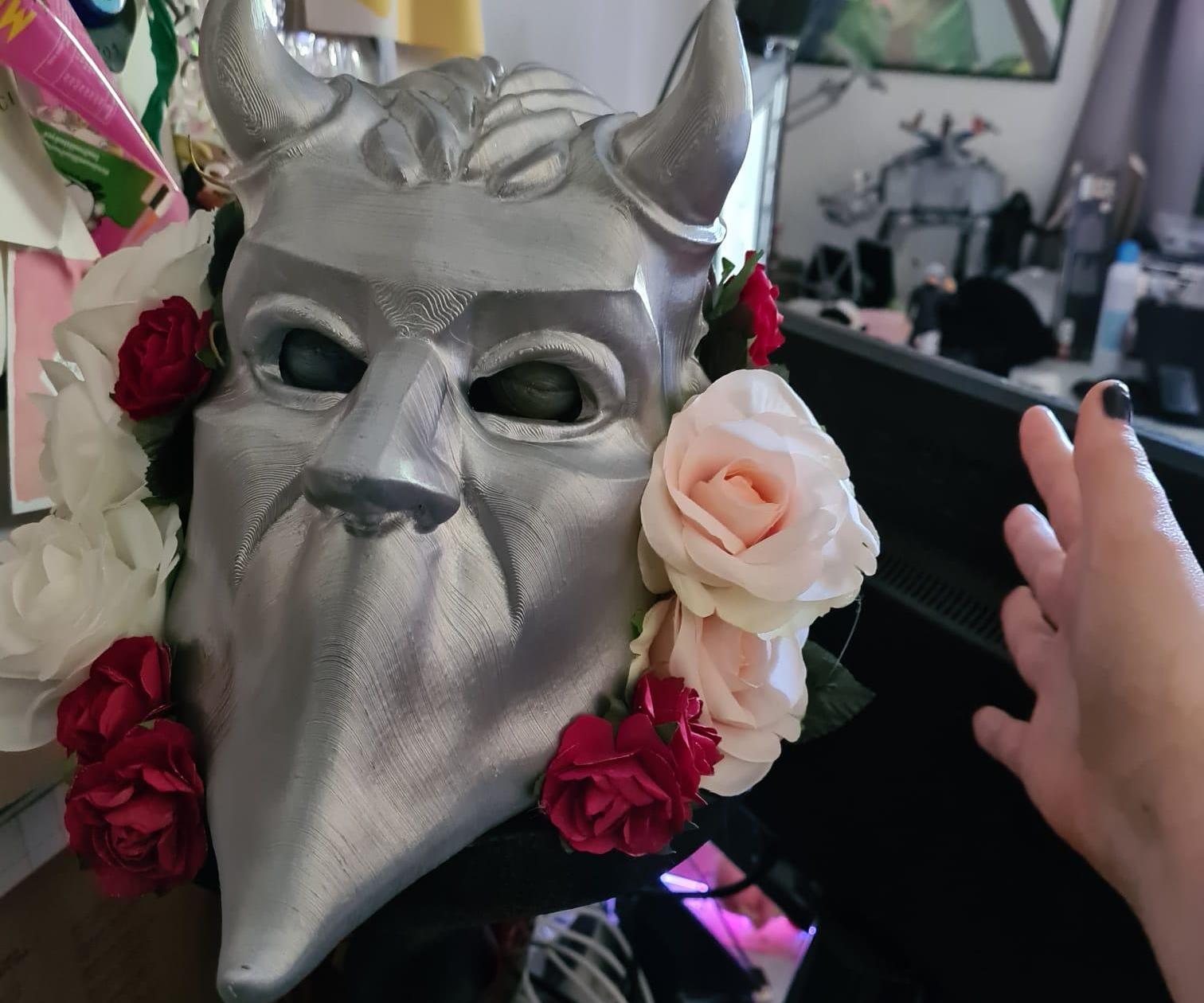 Nameless Ghoul Mask With Animatronic Eyes