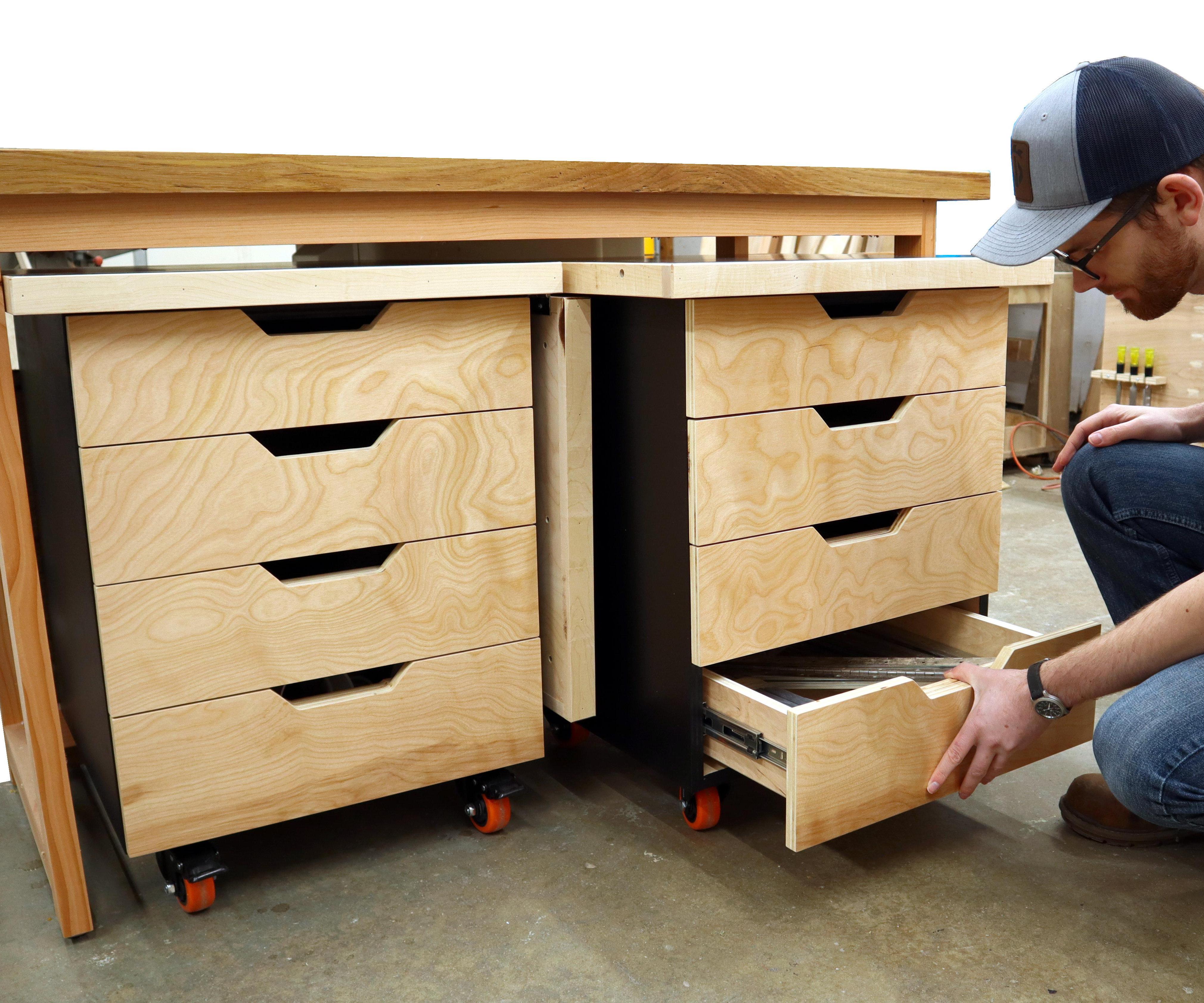 Tool Storage Carts With Folding Top!