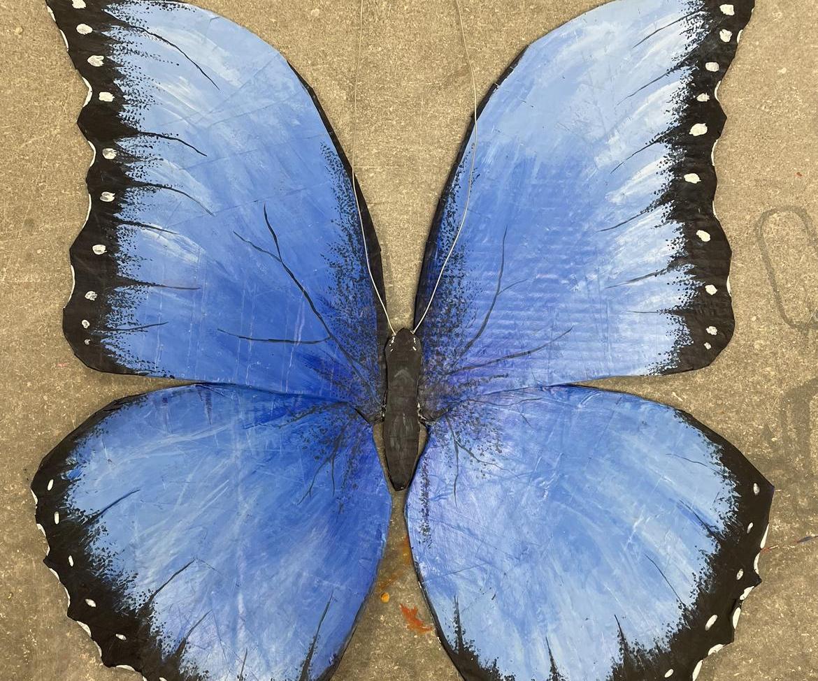 Paper Mache Butterfly