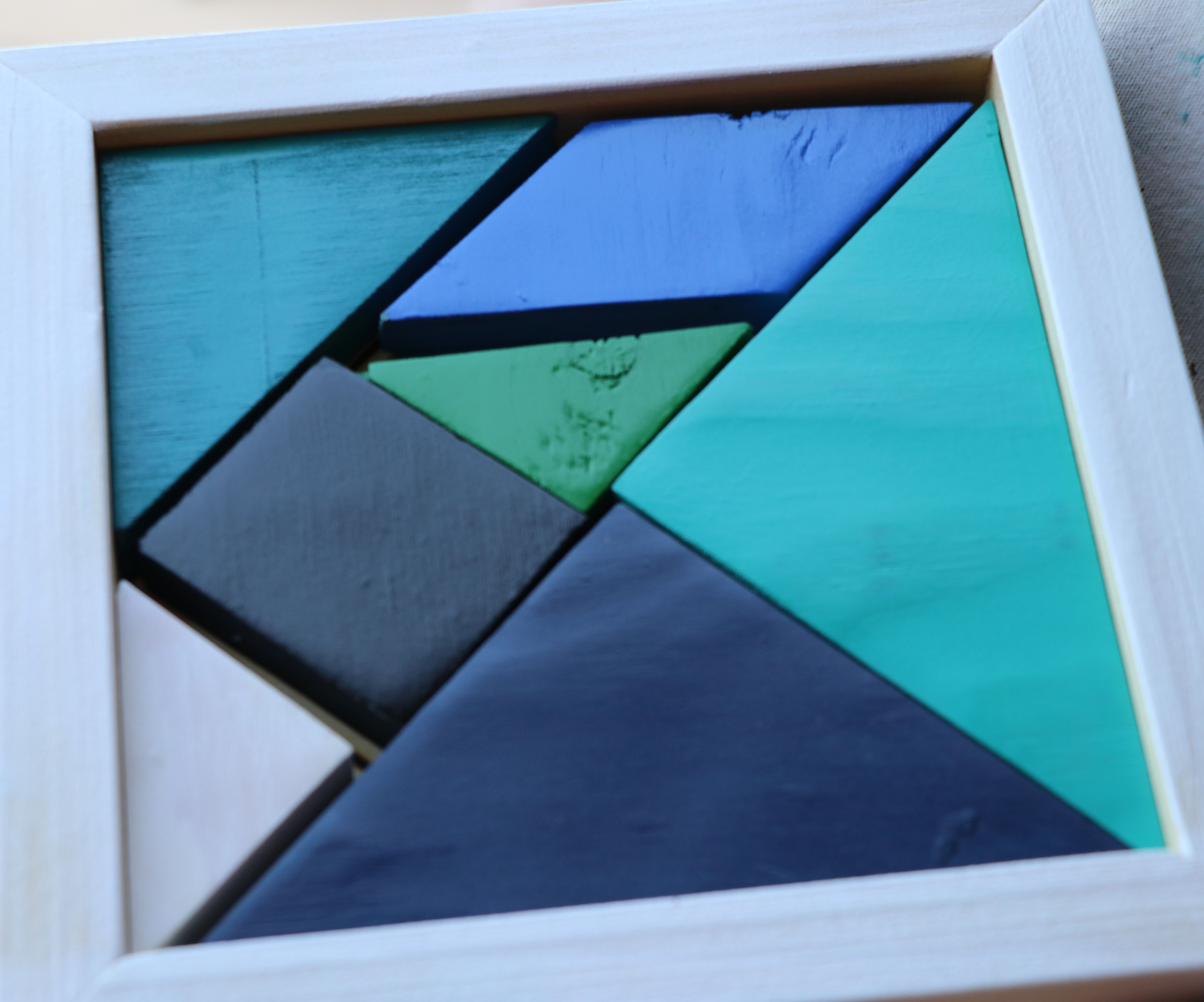 Tangram With Holder