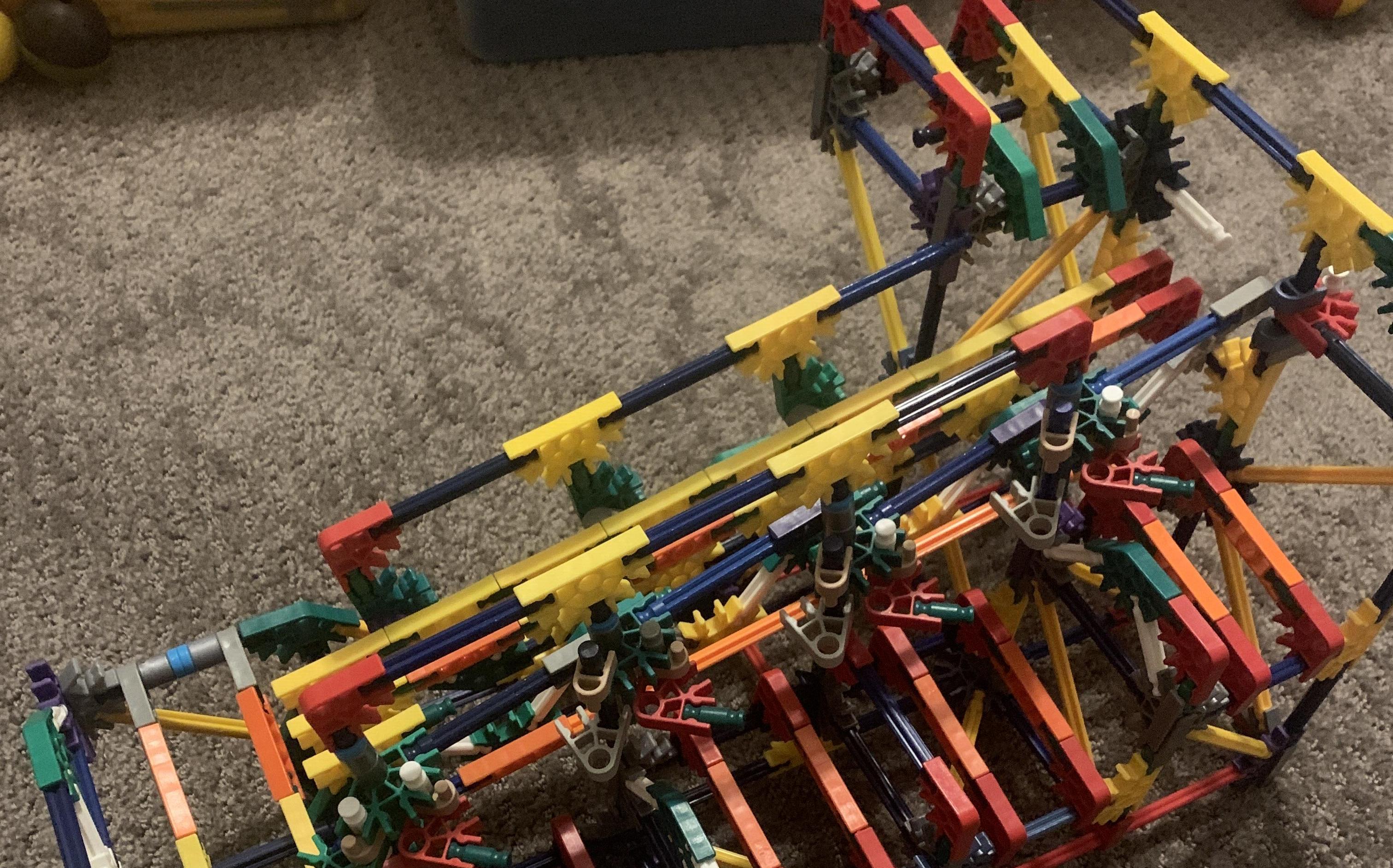 KNEX Ball Machine Separator “horizontal Infinity Switch”