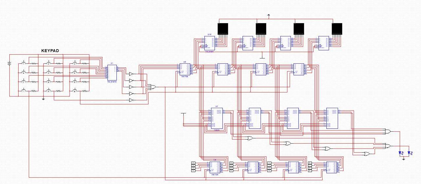 Keypad Door Lock System