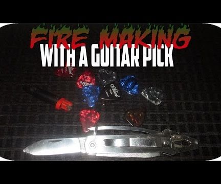 Guitar Pick Fire